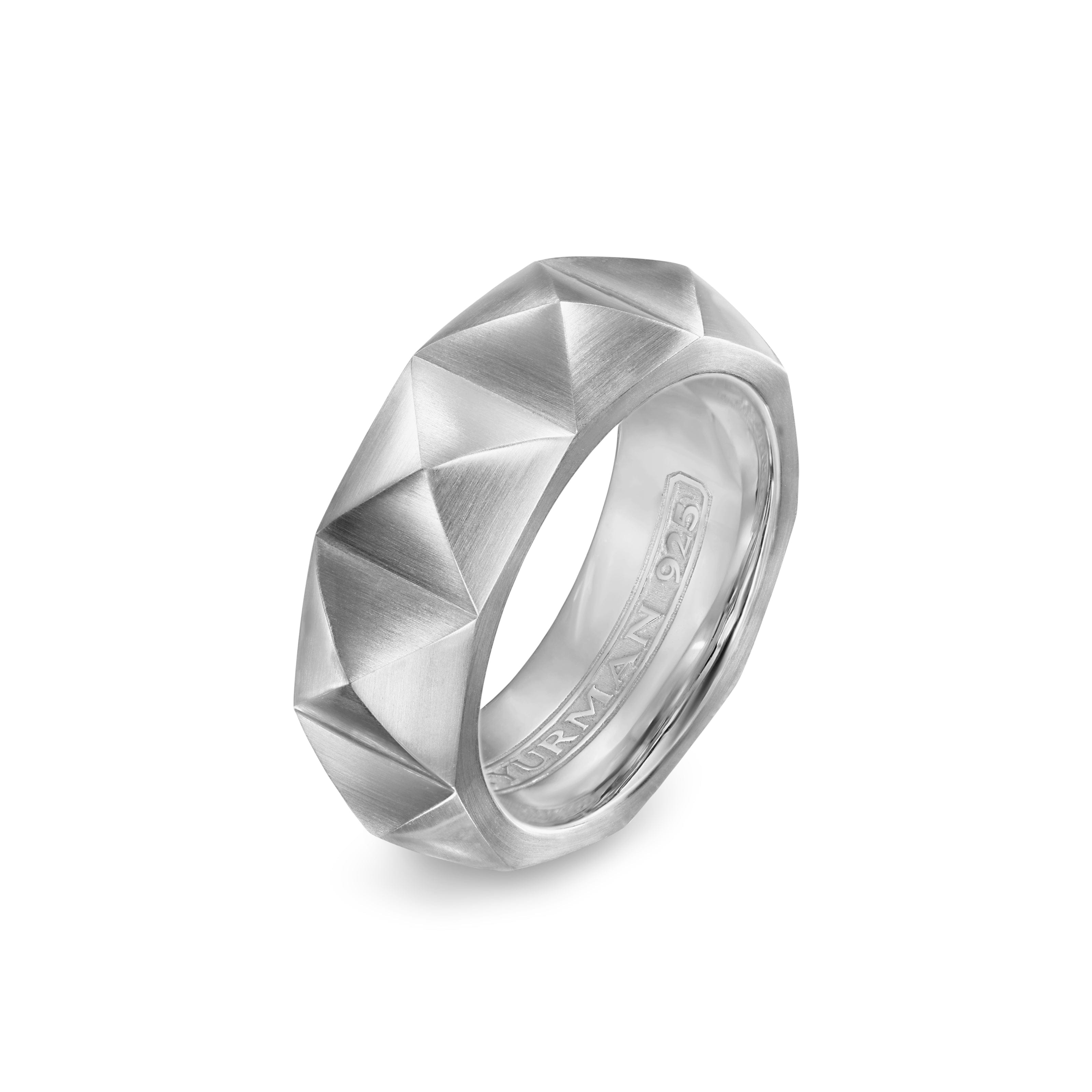 David Yurman Pyramid Collection Ring in Sterling Silver
