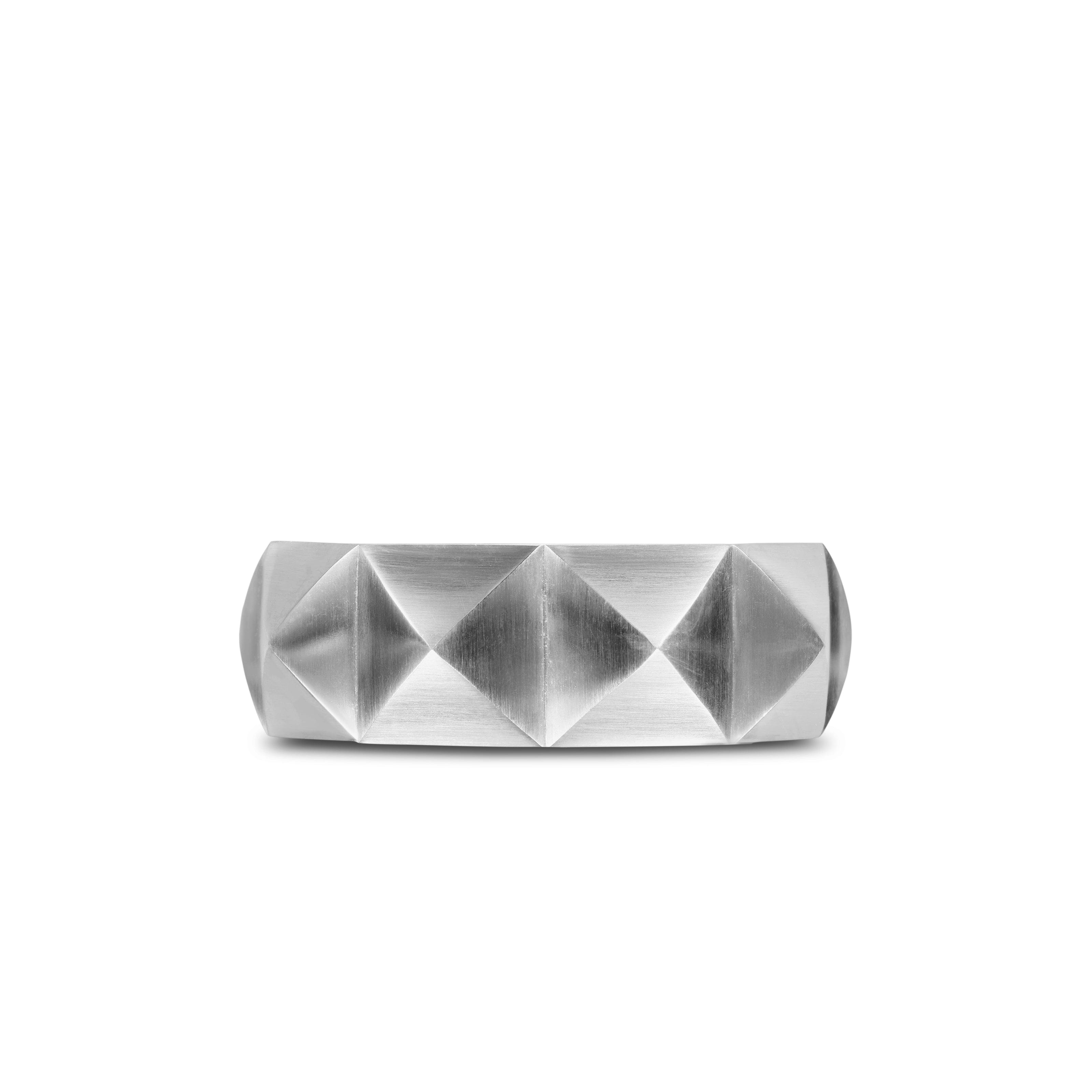 David Yurman Pyramid Collection Ring in Sterling Silver