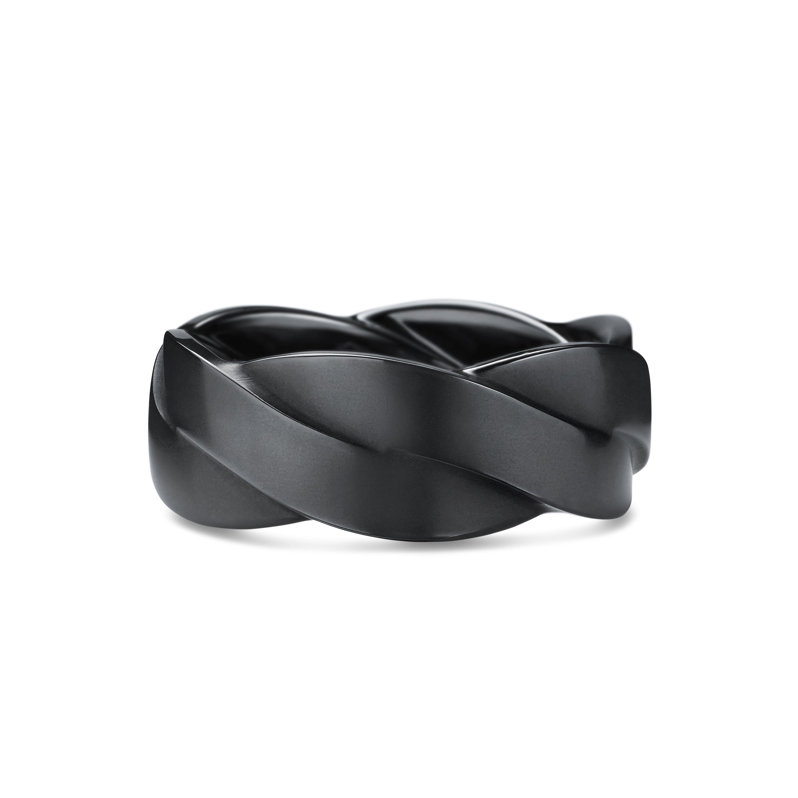 David Yurman DY Helios Collection Ring in Black Titanium