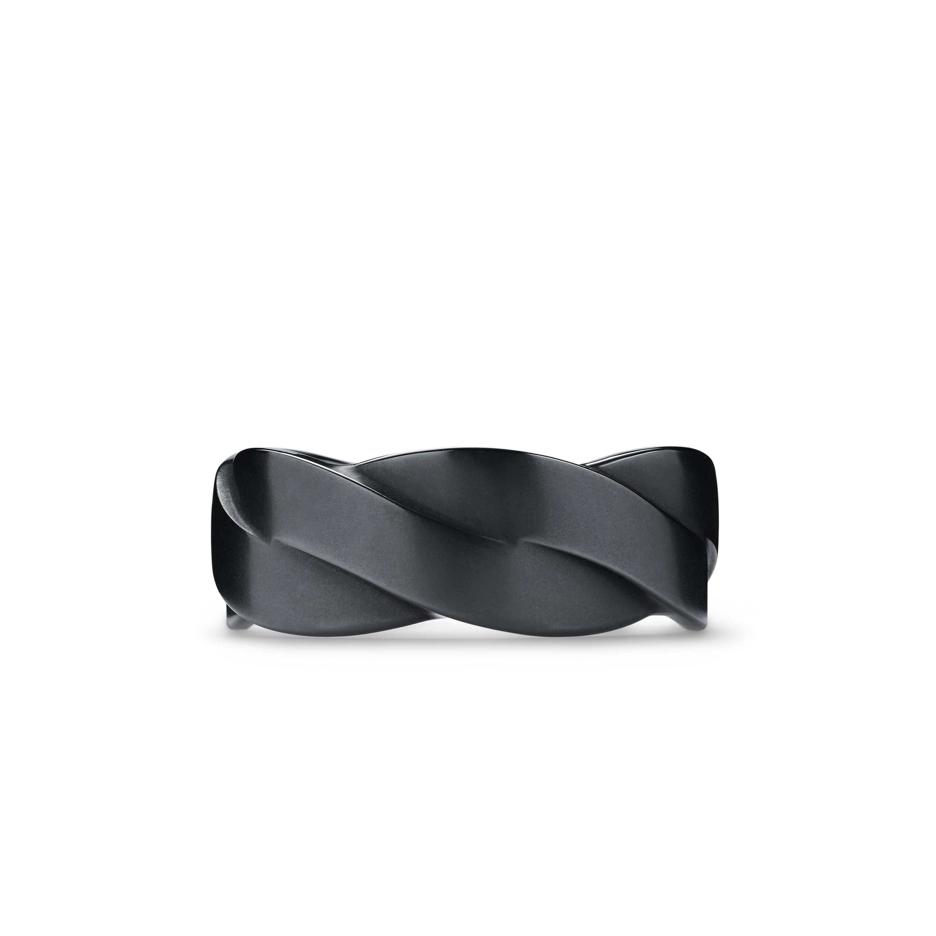 David Yurman DY Helios Collection Ring in Black Titanium
