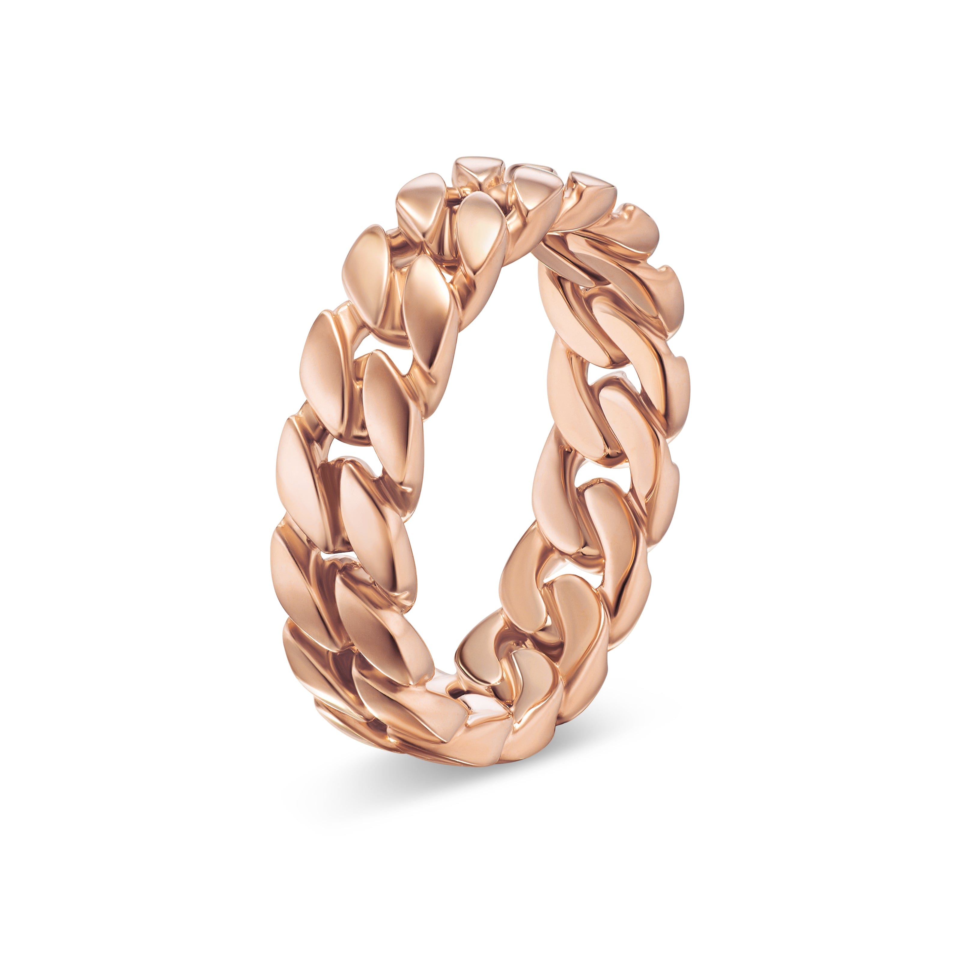 David Yurman Chain Collection Ring in 18K Rose Gold