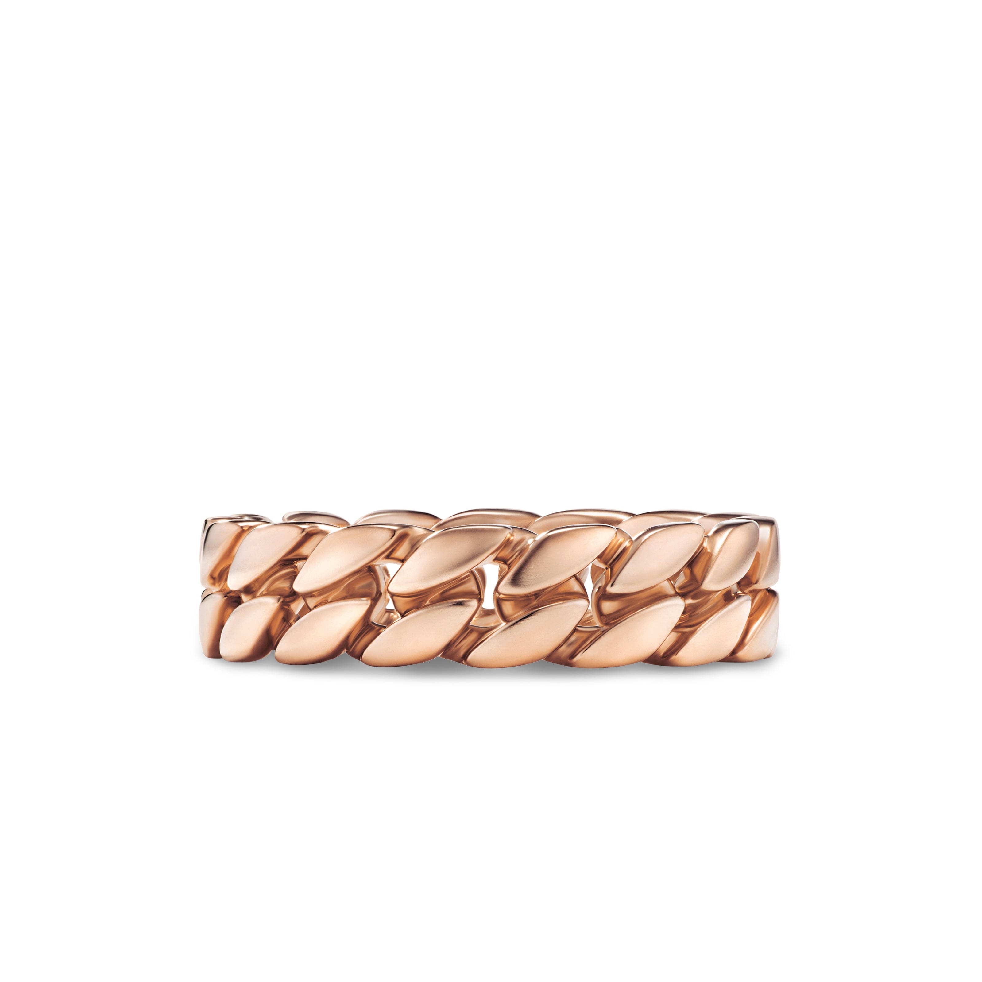David Yurman Chain Collection Ring in 18K Rose Gold