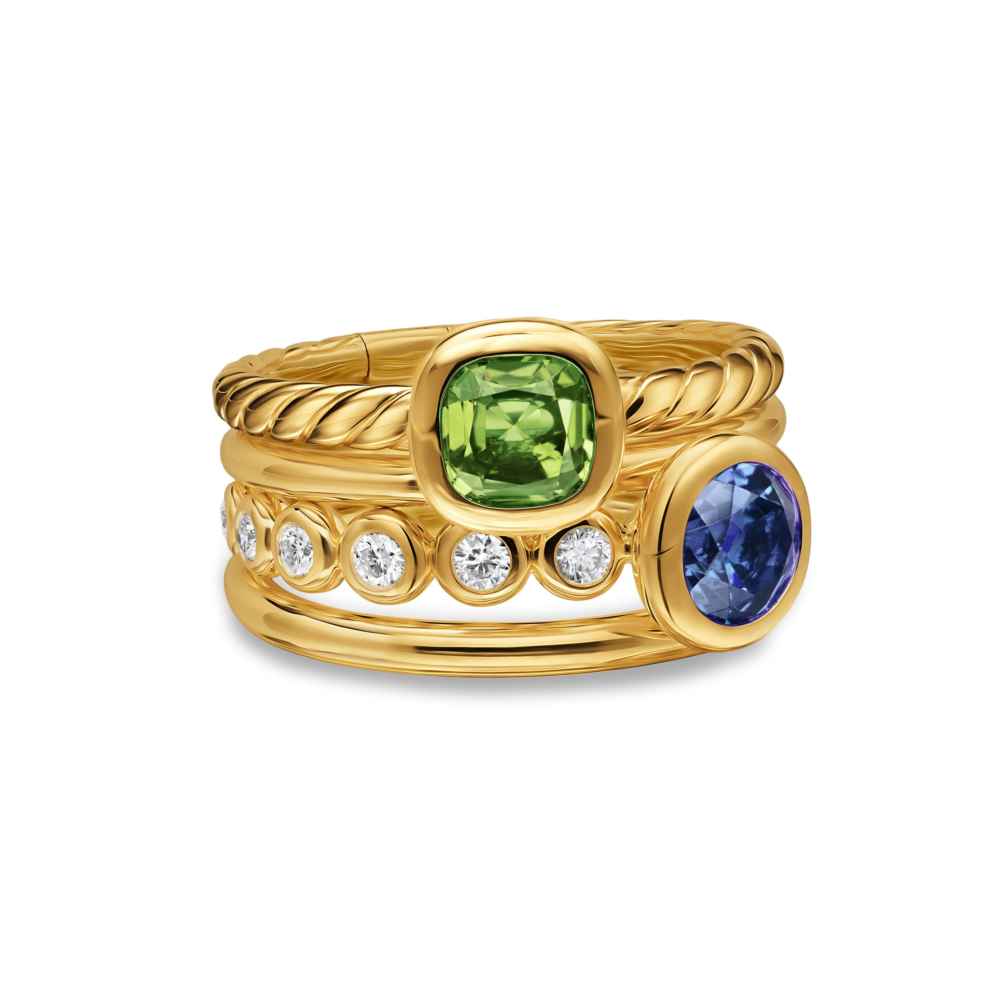 David Yurman Ring in 18K Yellow Gold
