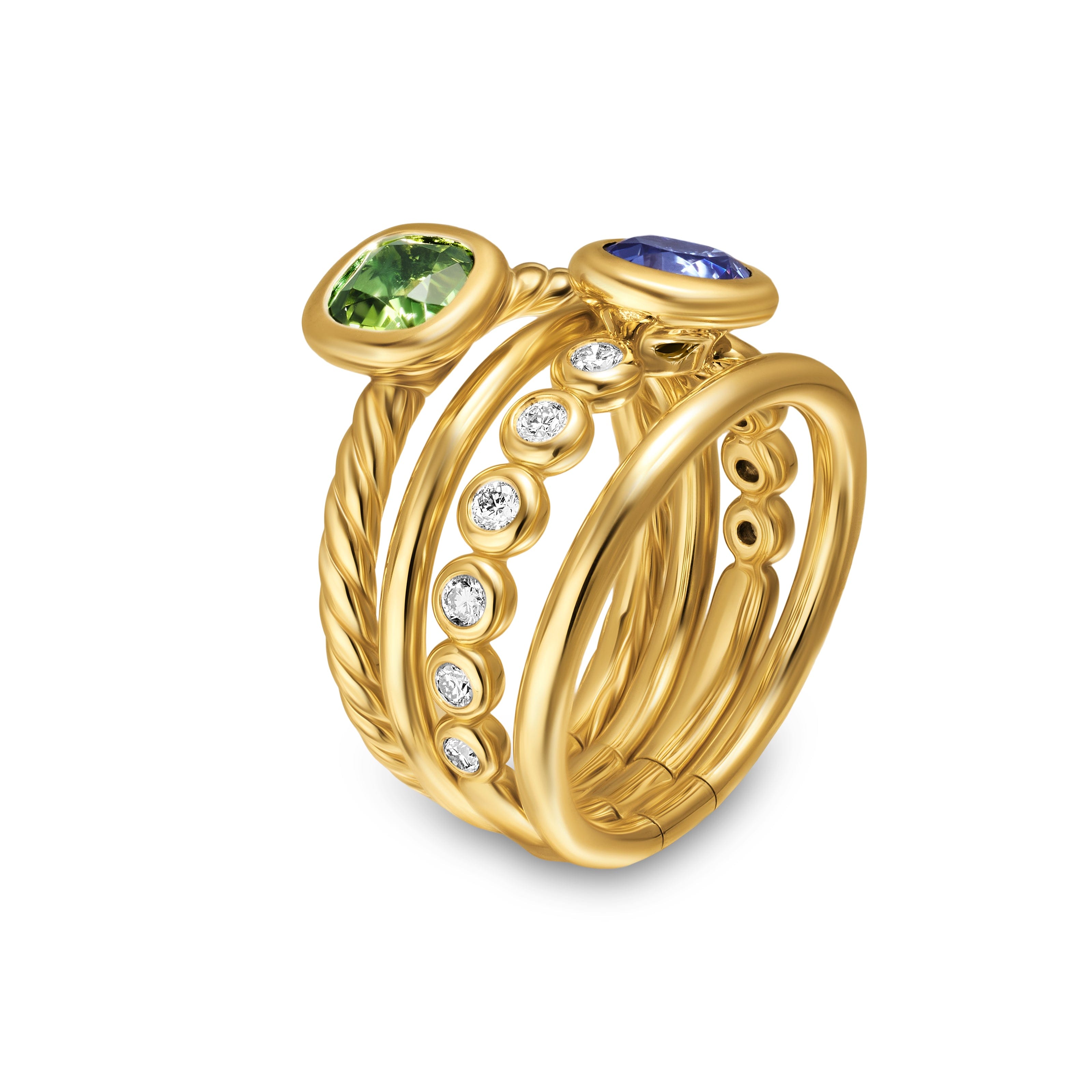 David Yurman Ring in 18K Yellow Gold