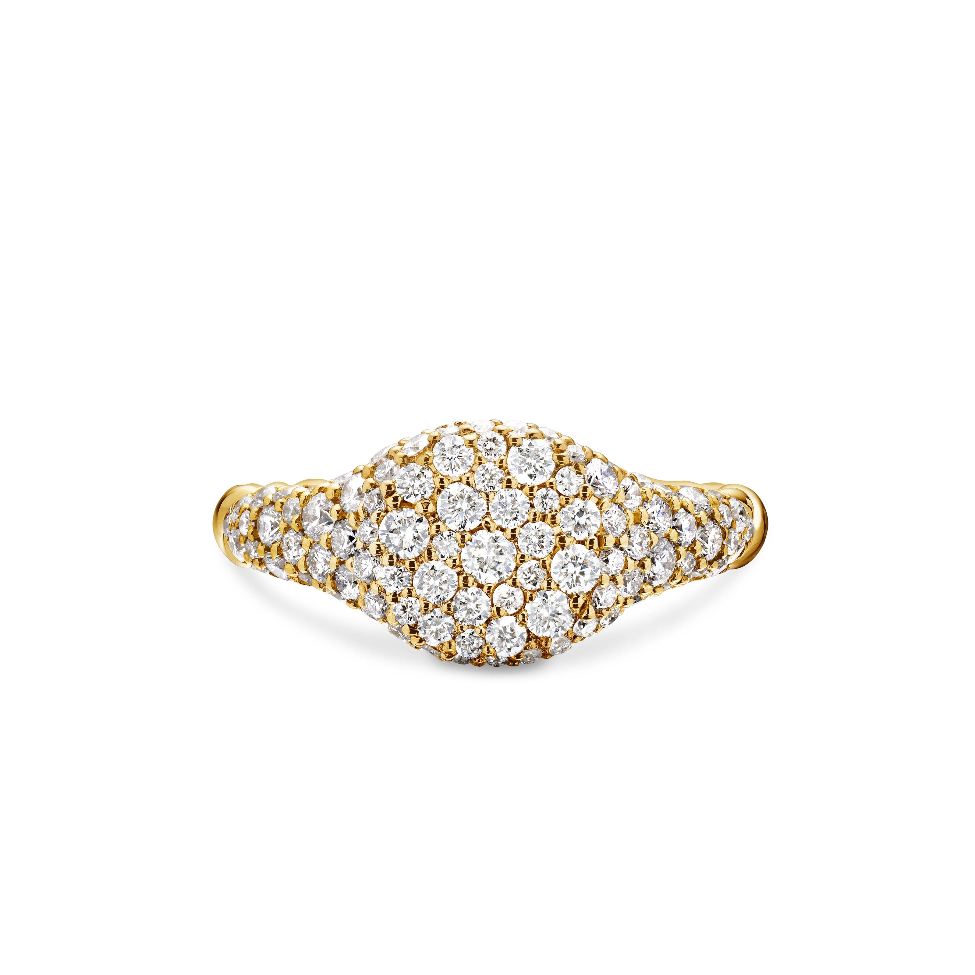 David Yurman Pinky Rings Collection Ring in 18K Yellow Gold