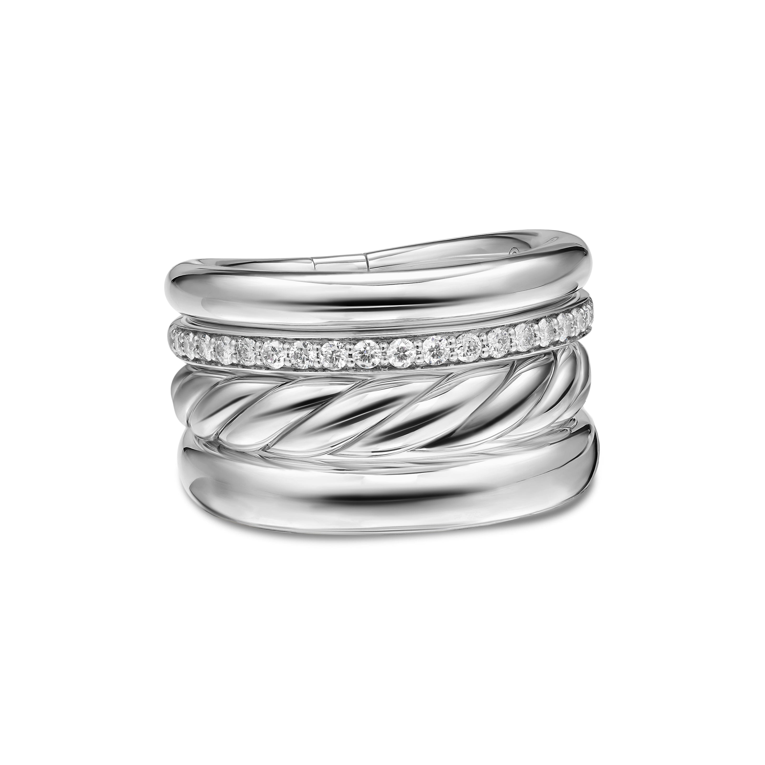 David Yurman Mercer Collection Ring in Sterling Silver