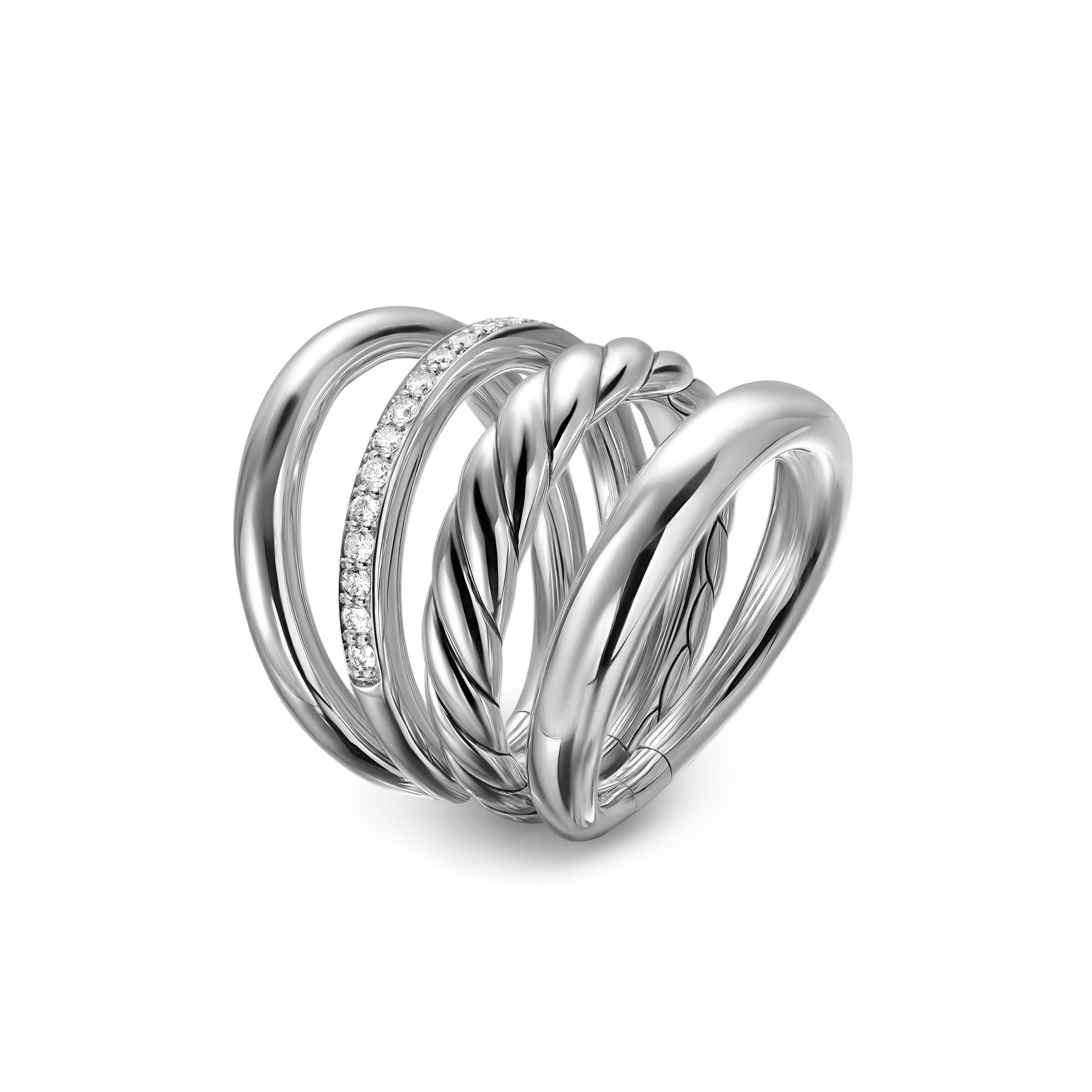 David Yurman Mercer Collection Ring in Sterling Silver