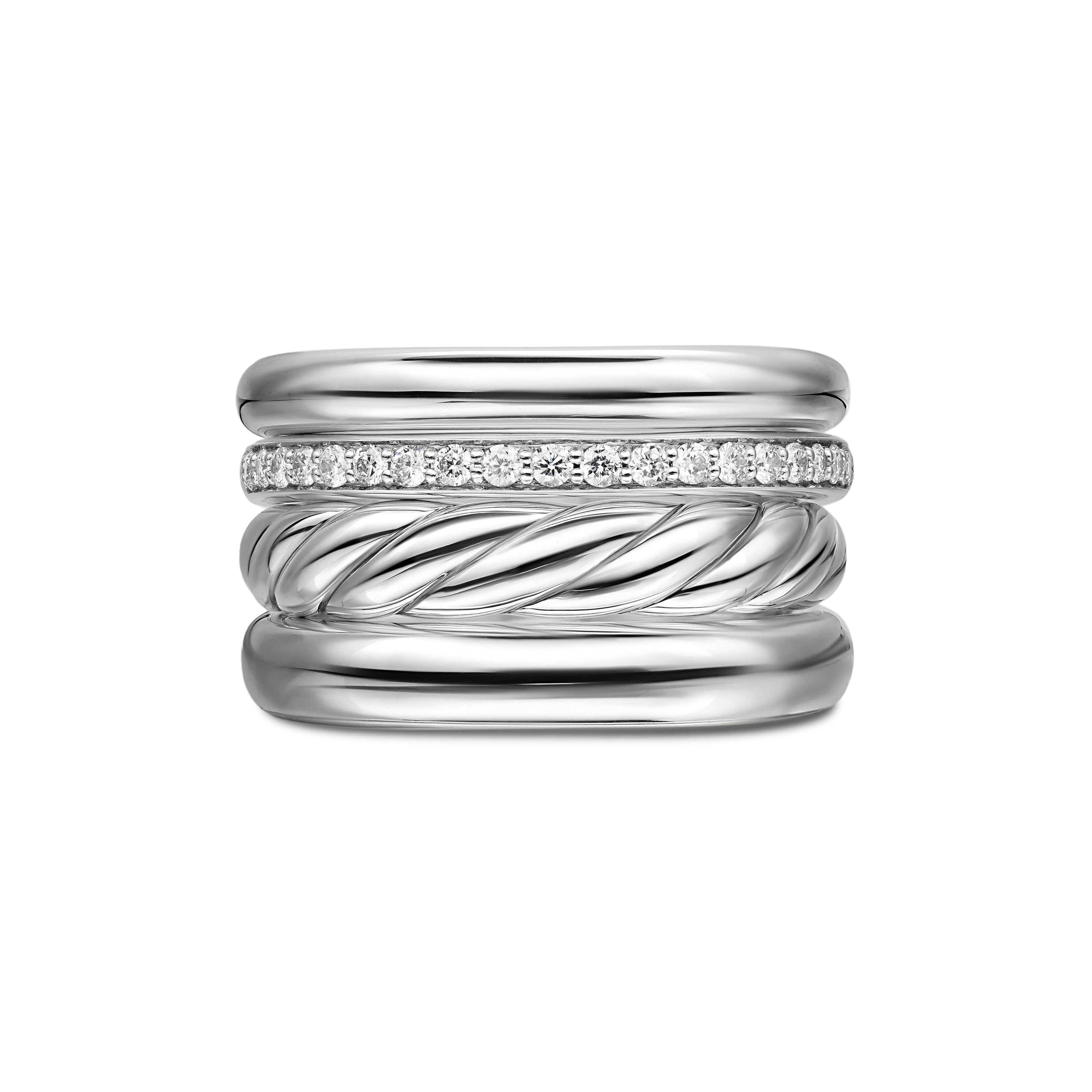 David Yurman Mercer Collection Ring in Sterling Silver