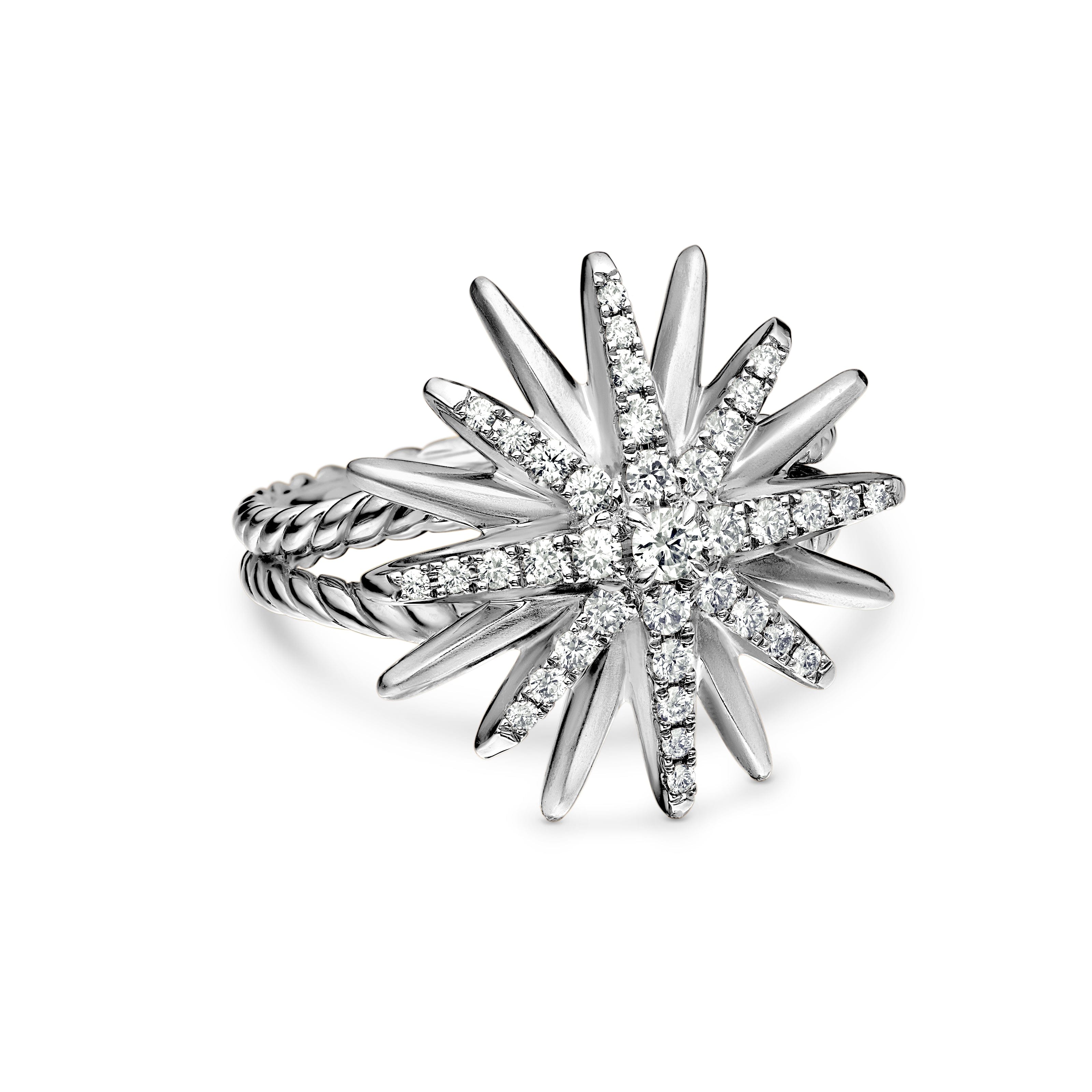 David Yurman Starburst Collection Ring in Sterling Silver
