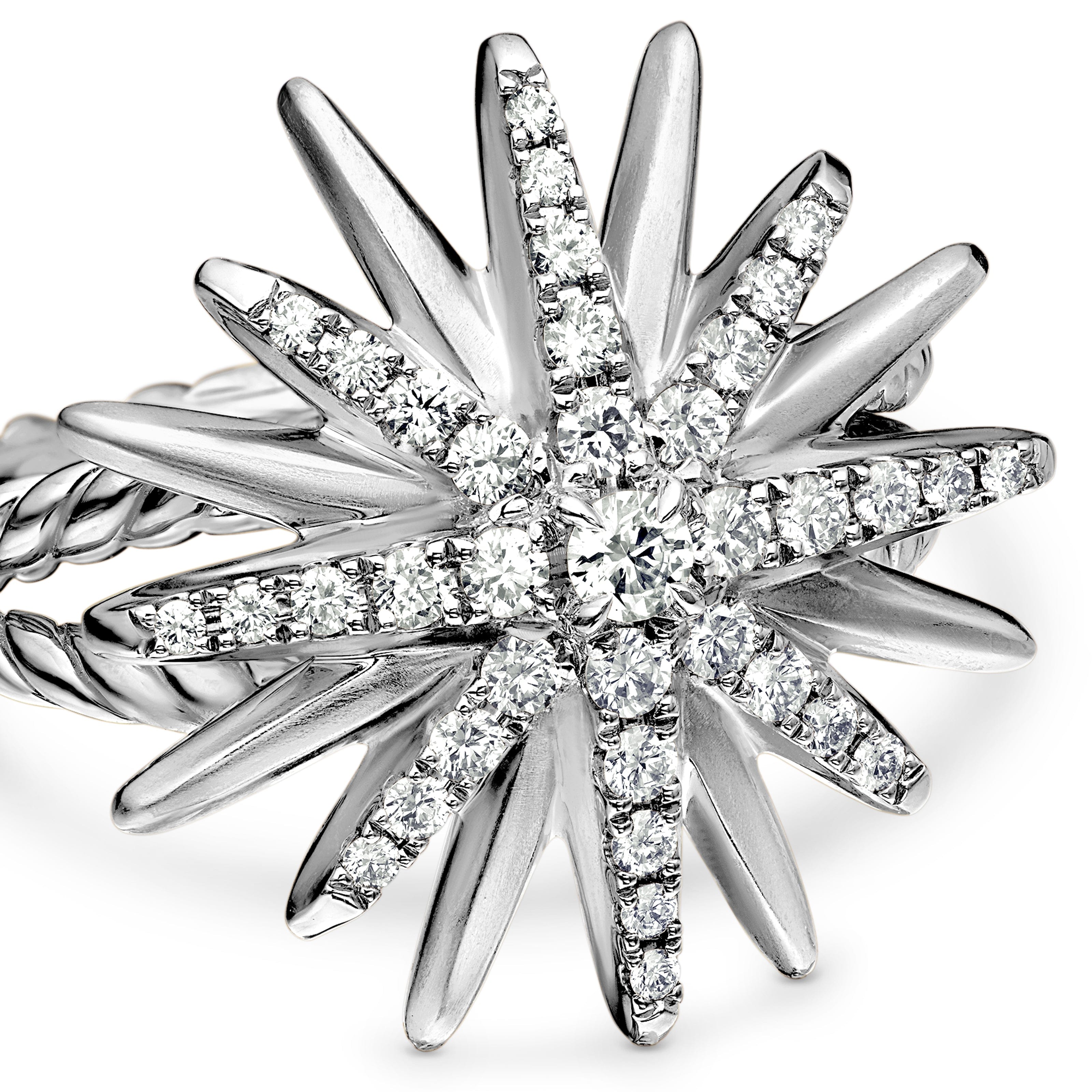 David Yurman Starburst Collection Ring in Sterling Silver