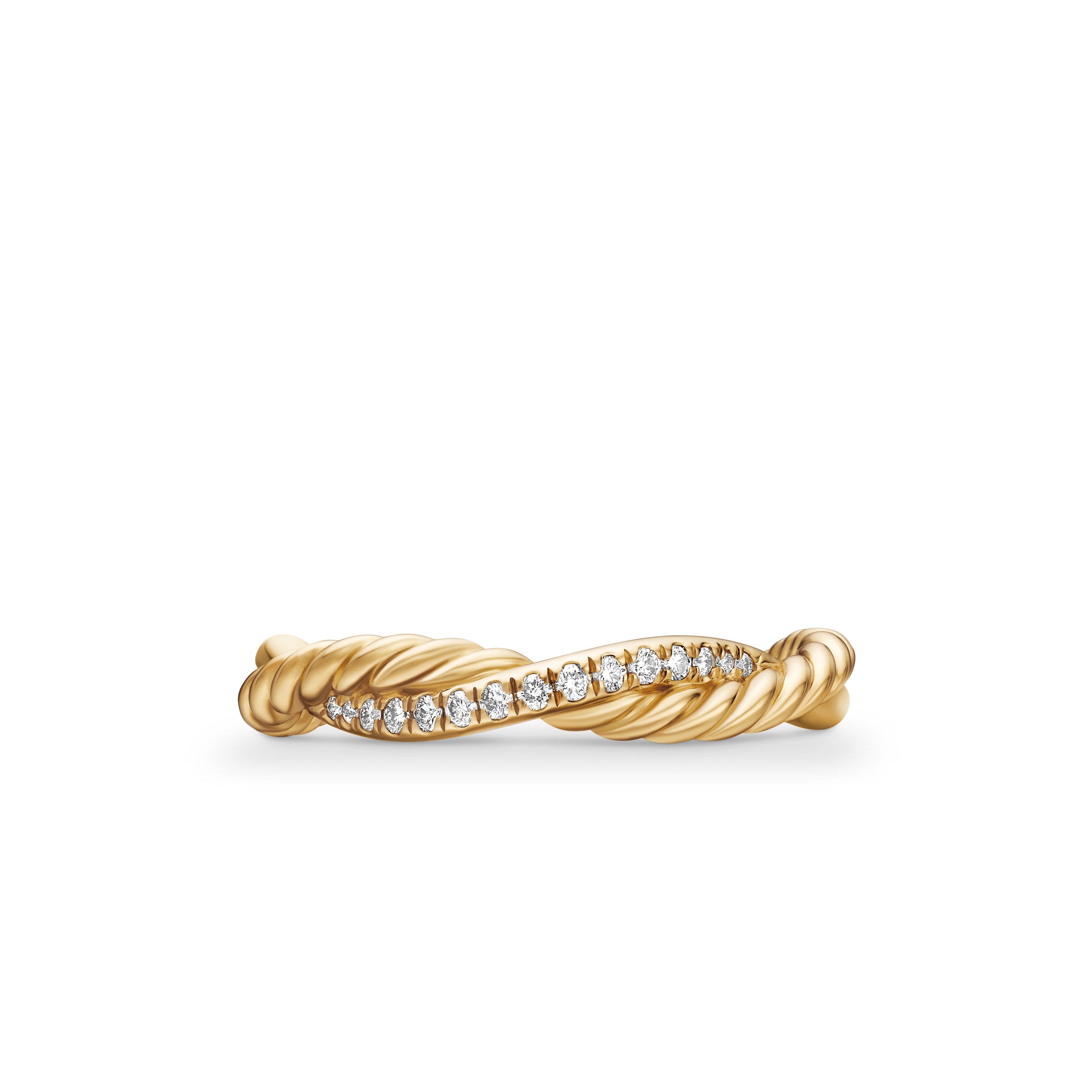 David Yurman Infinity Collection Ring in 18K Yellow Gold