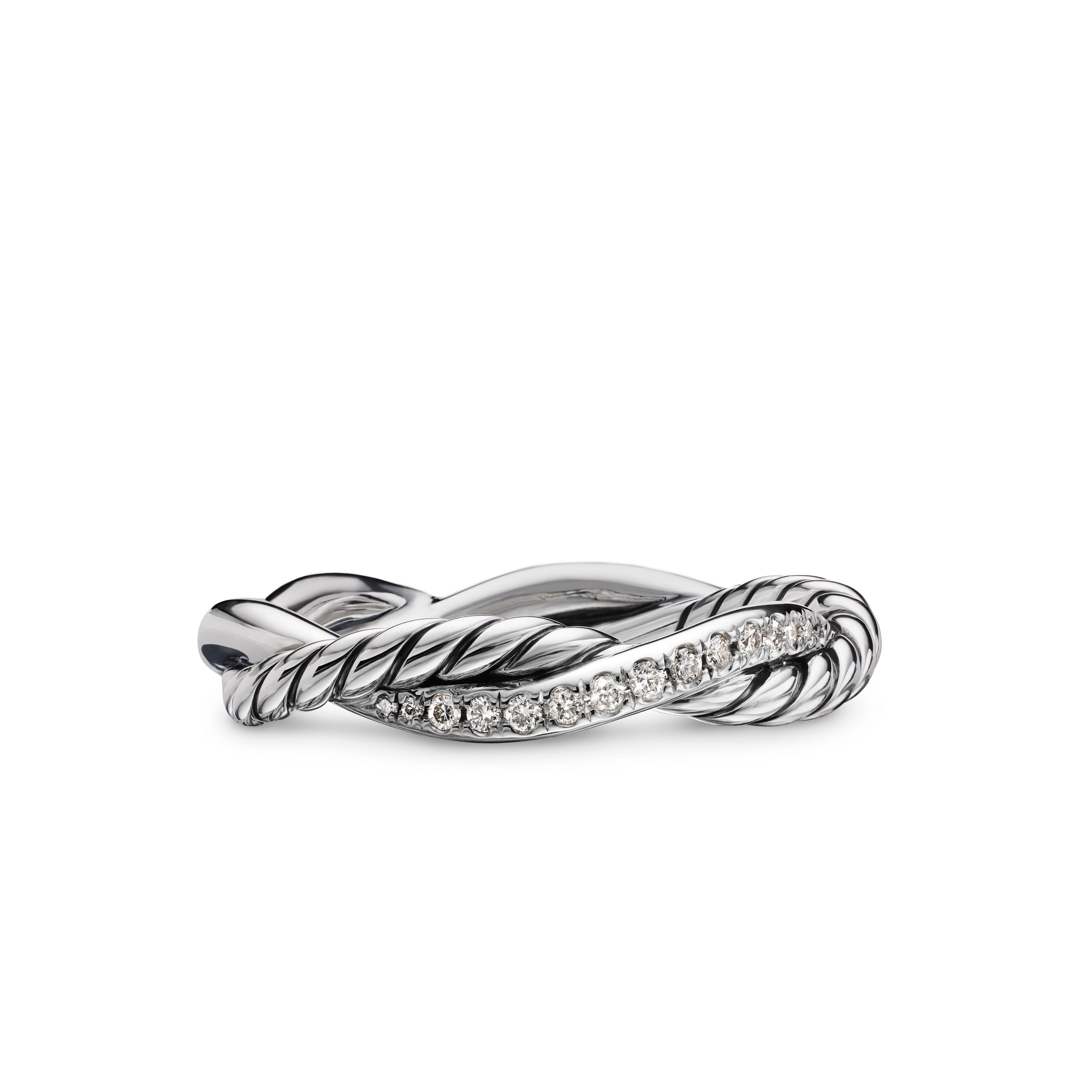 David Yurman Infinity Collection Ring in Sterling Silver