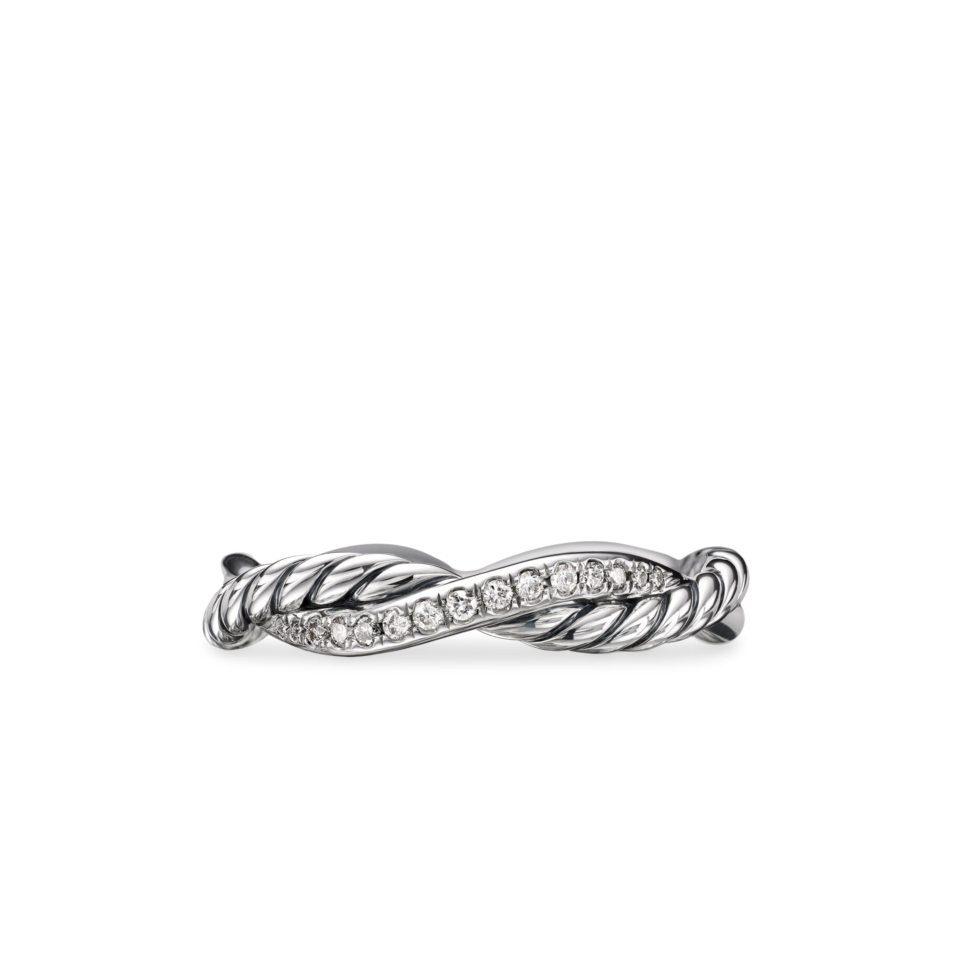David Yurman Infinity Collection Ring in Sterling Silver