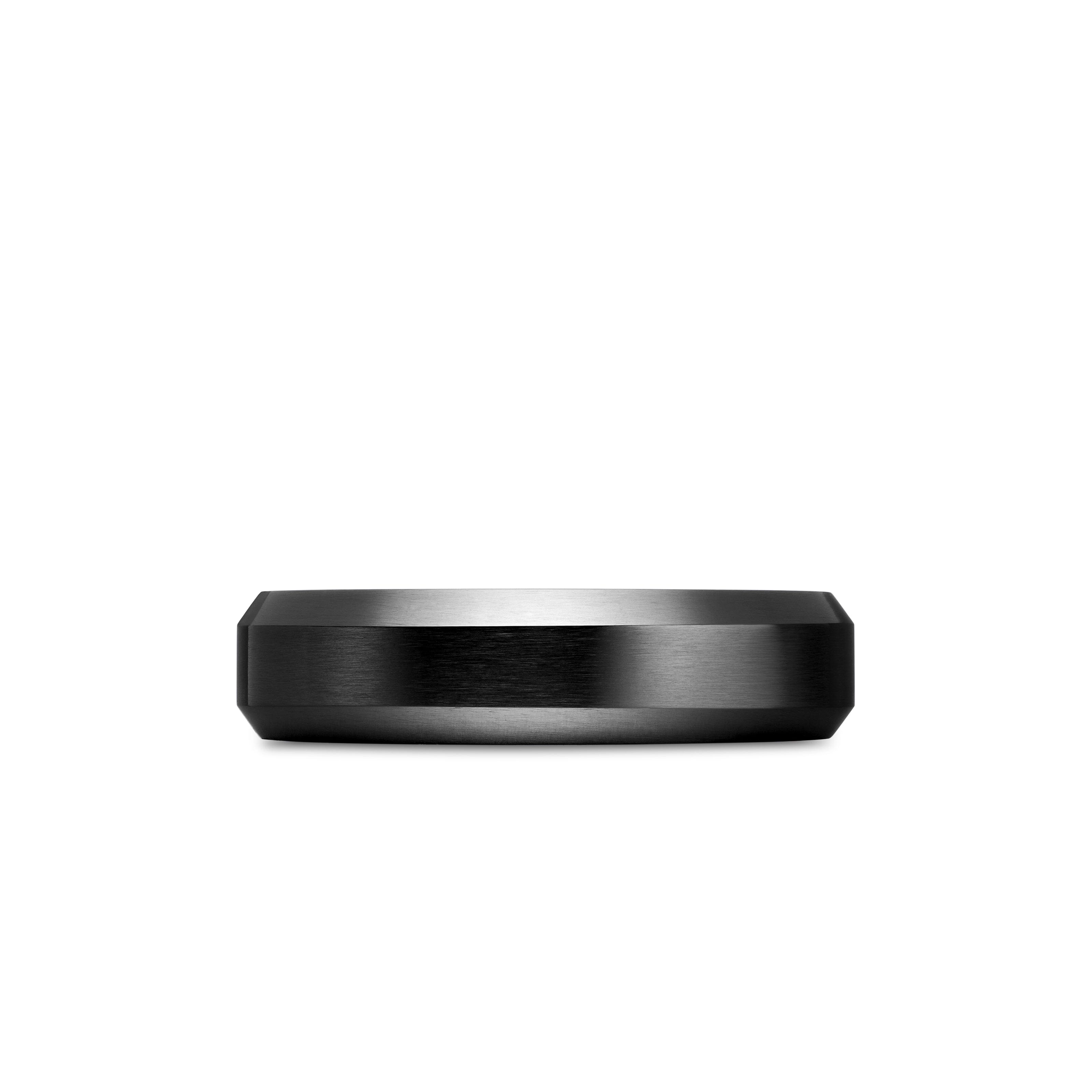 David Yurman Wedding Collection Ring in Black Titanium