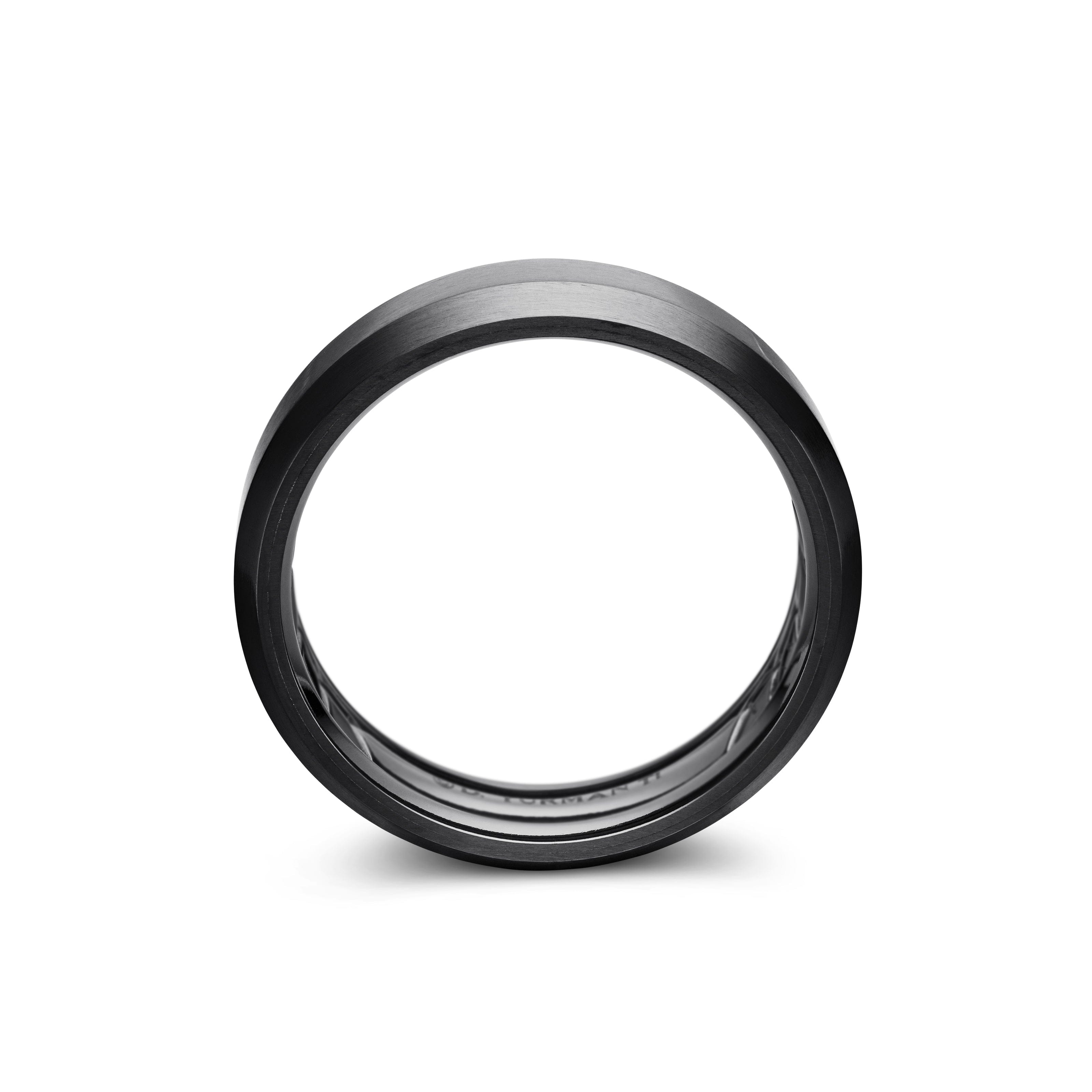David Yurman Wedding Collection Ring in Black Titanium