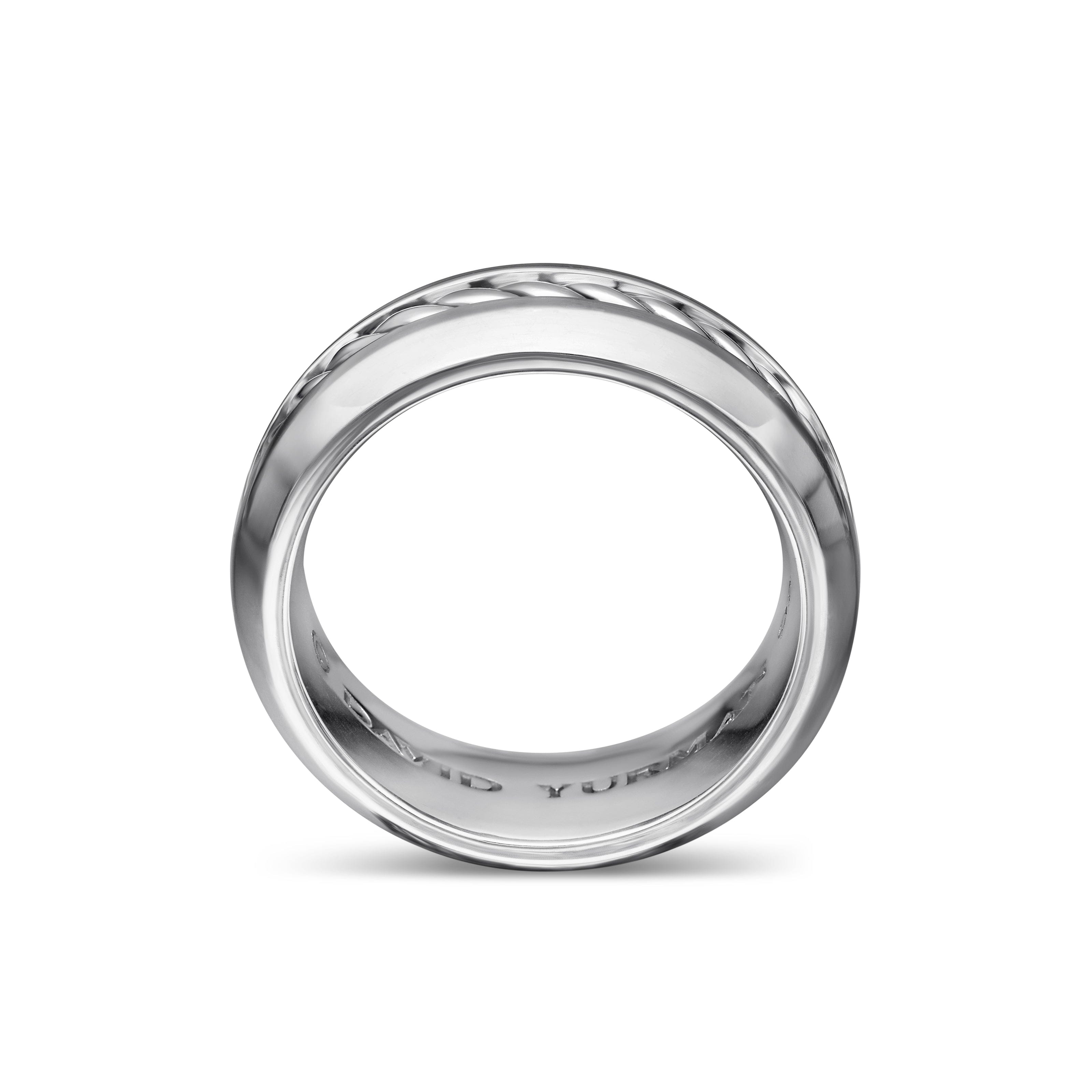 David Yurman Sculpted Cable Collection Ring in Sterling Silver