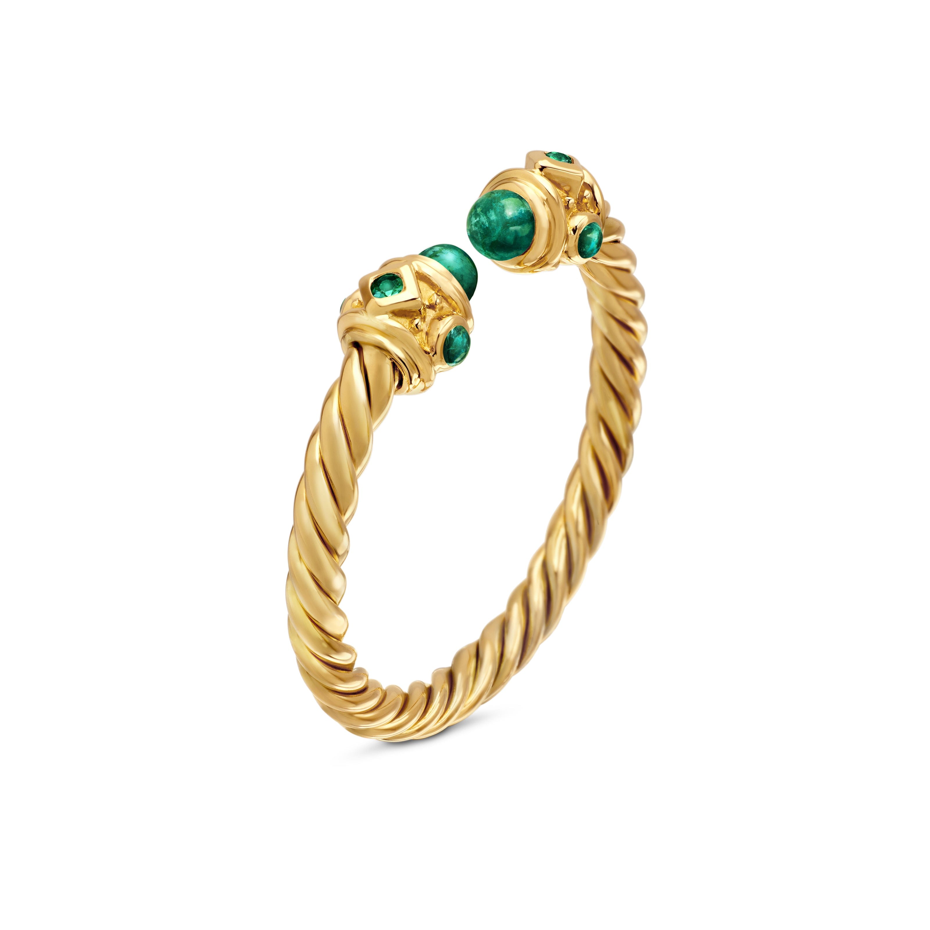 David Yurman DY Renaissance® Collection Ring in 18K Yellow Gold