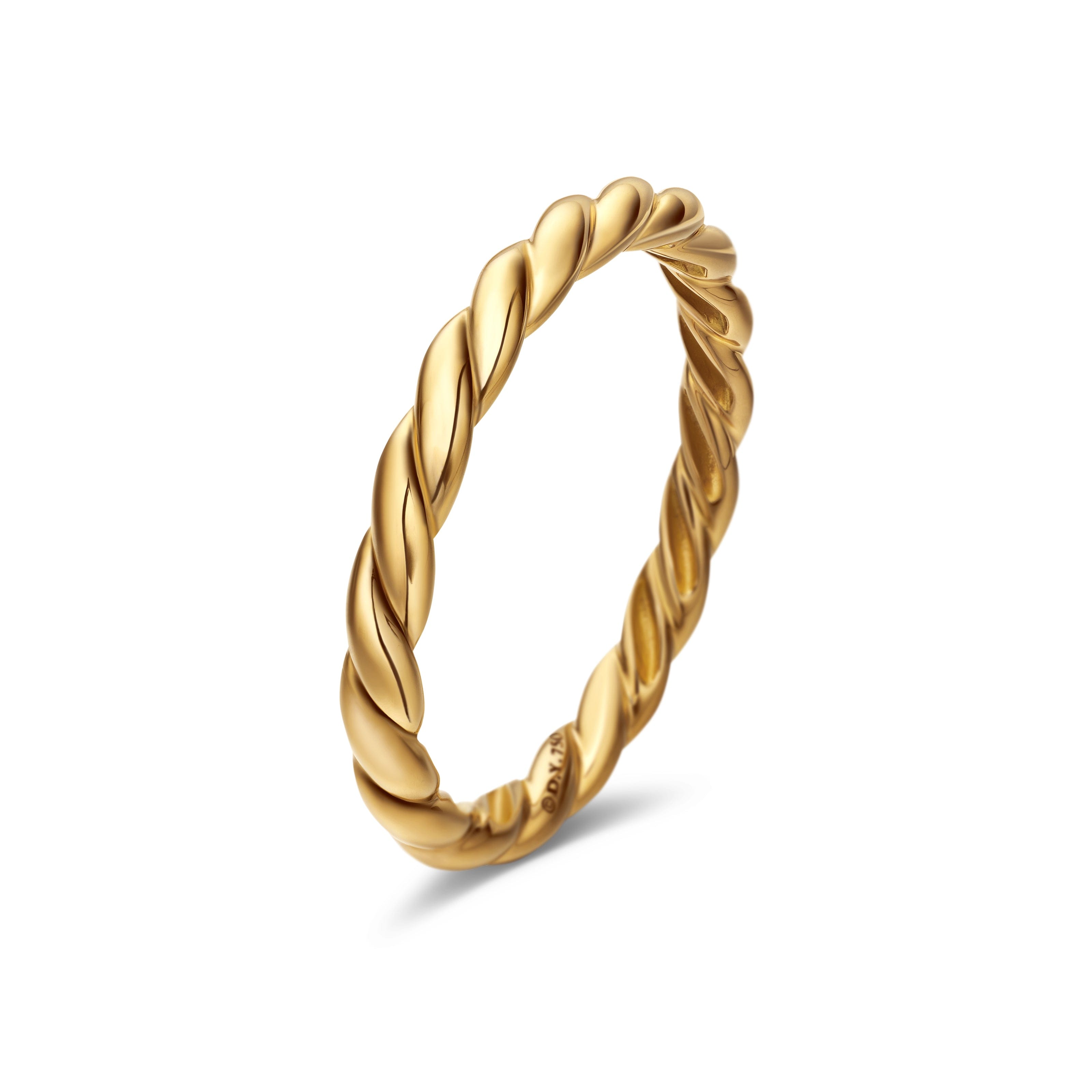 David Yurman Cable Collectibles® Collection Ring in 18K Yellow Gold