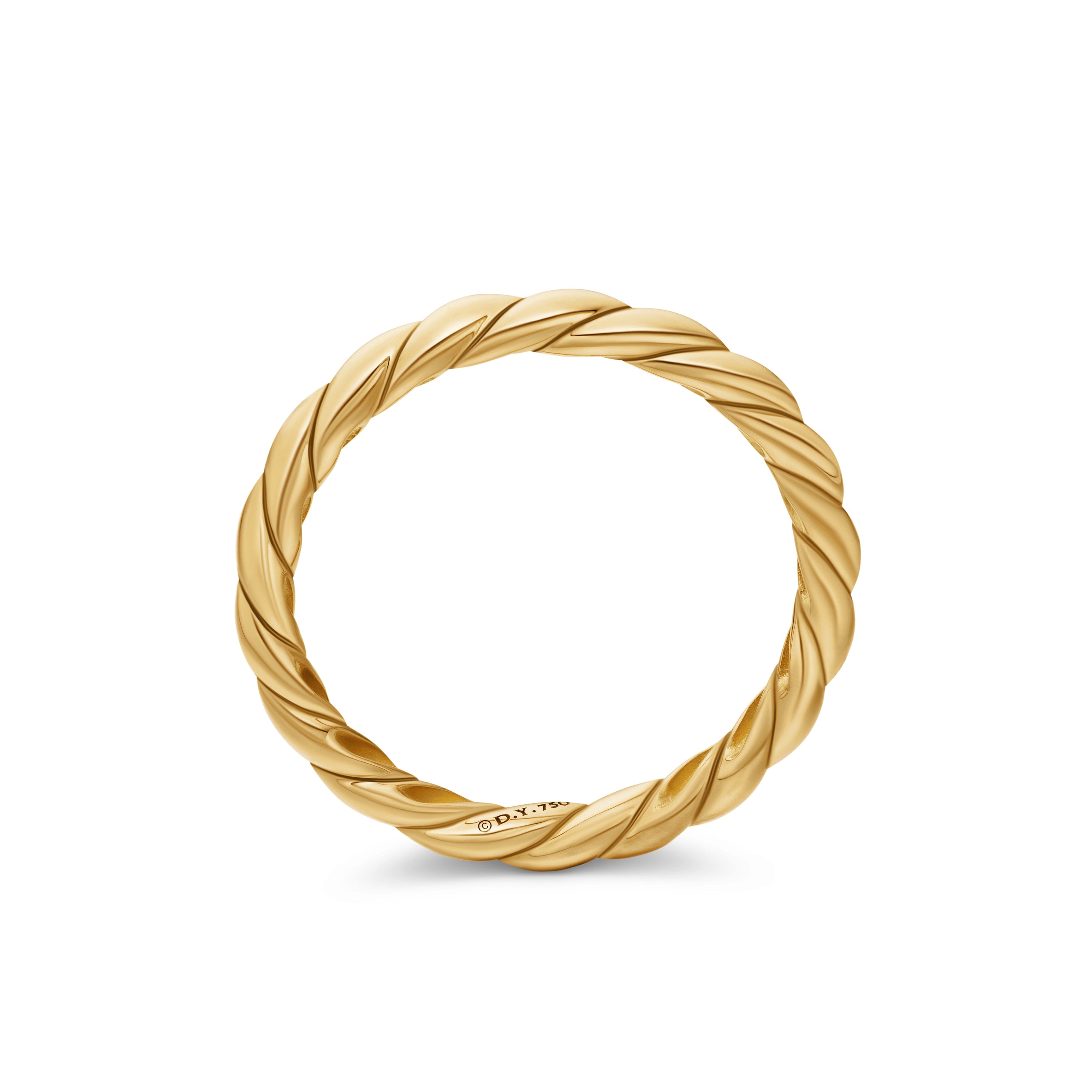 David Yurman Cable Collectibles® Collection Ring in 18K Yellow Gold