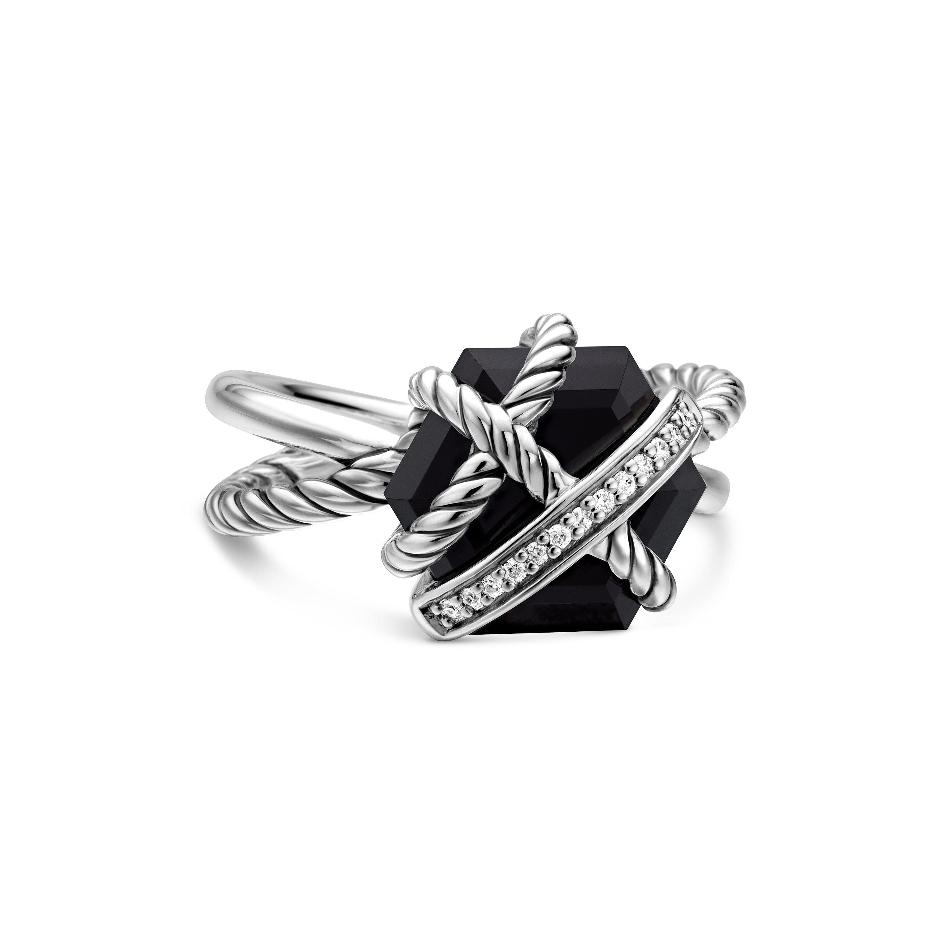 David Yurman Cable Wrap Collection Ring in Sterling Silver