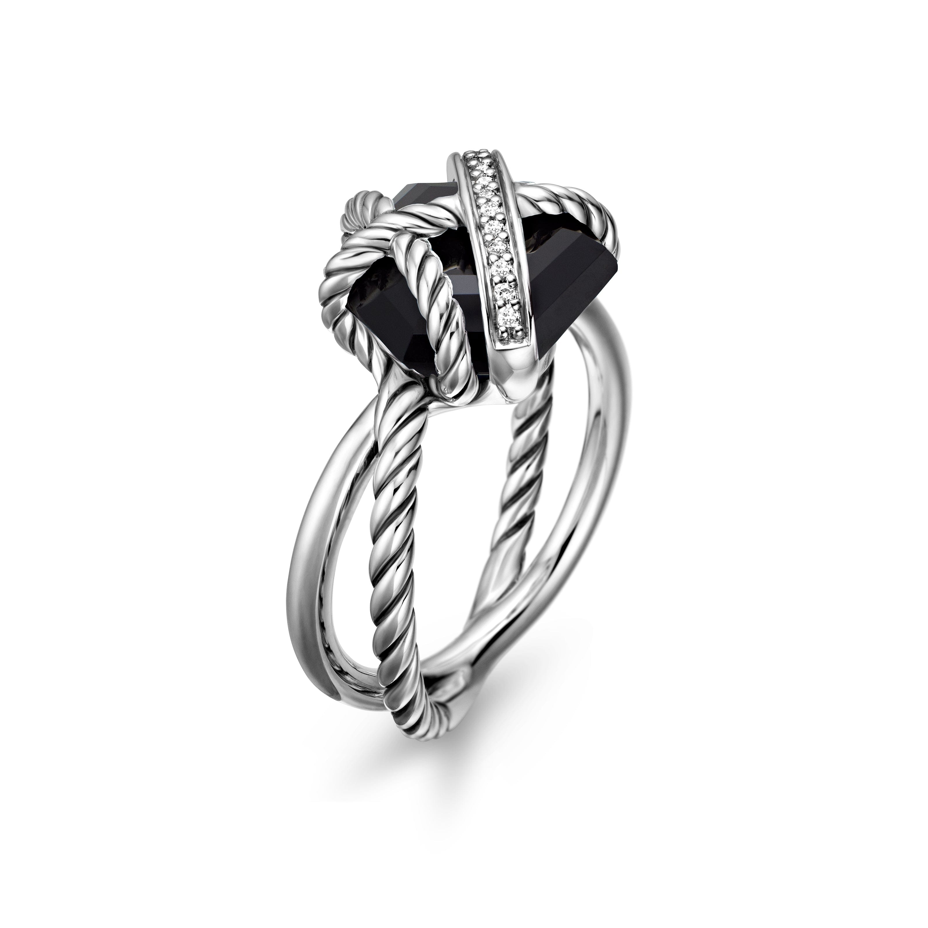 David Yurman Cable Wrap Collection Ring in Sterling Silver
