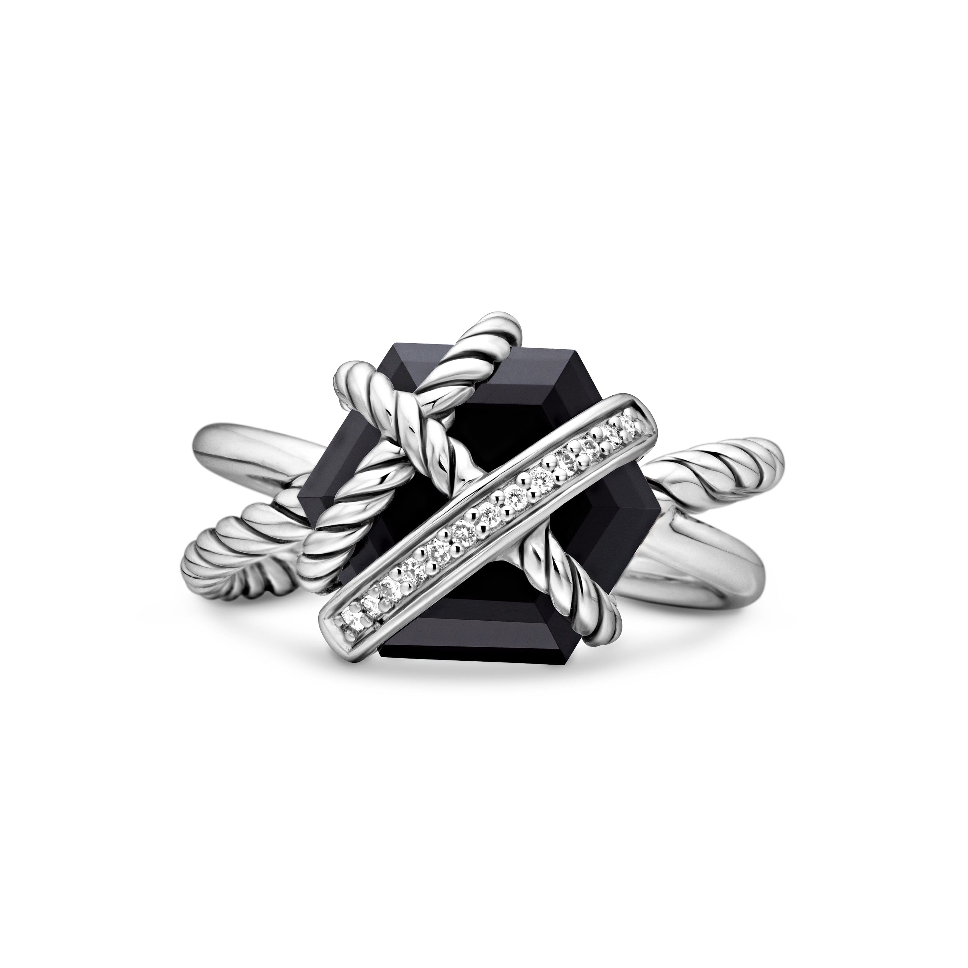 David Yurman Cable Wrap Collection Ring in Sterling Silver