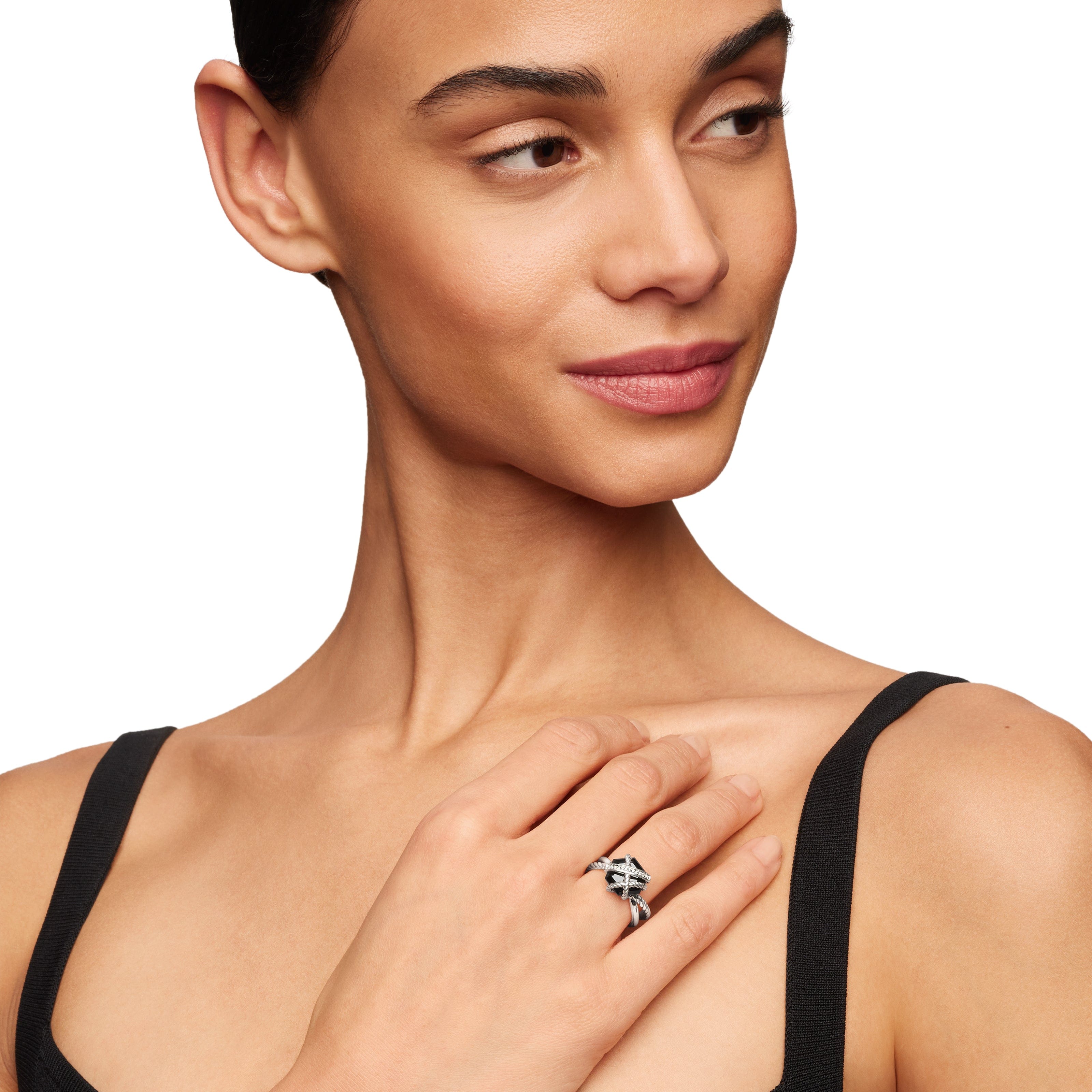 David Yurman Cable Wrap Collection Ring in Sterling Silver