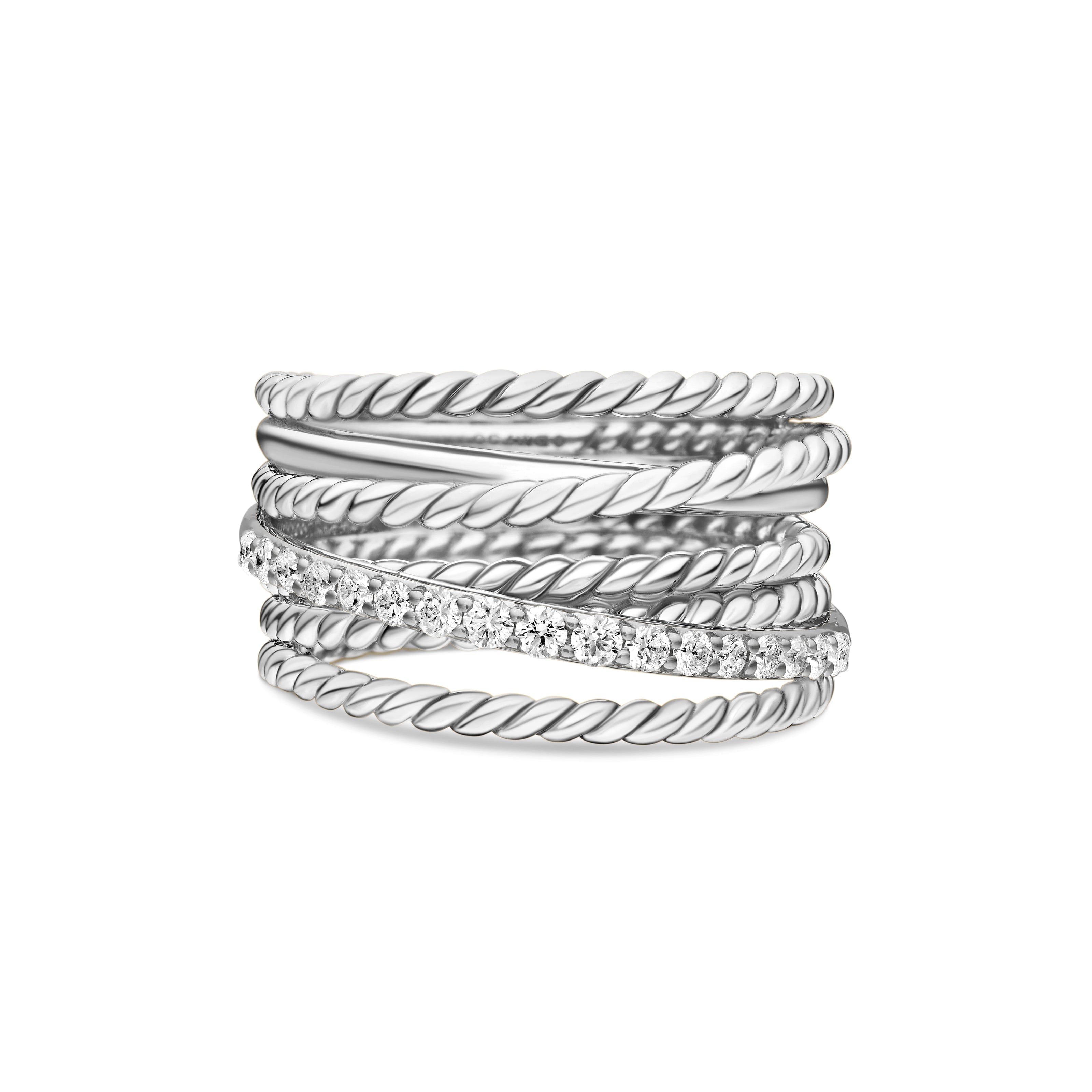 David Yurman Crossover® Collection Ring in Sterling Silver