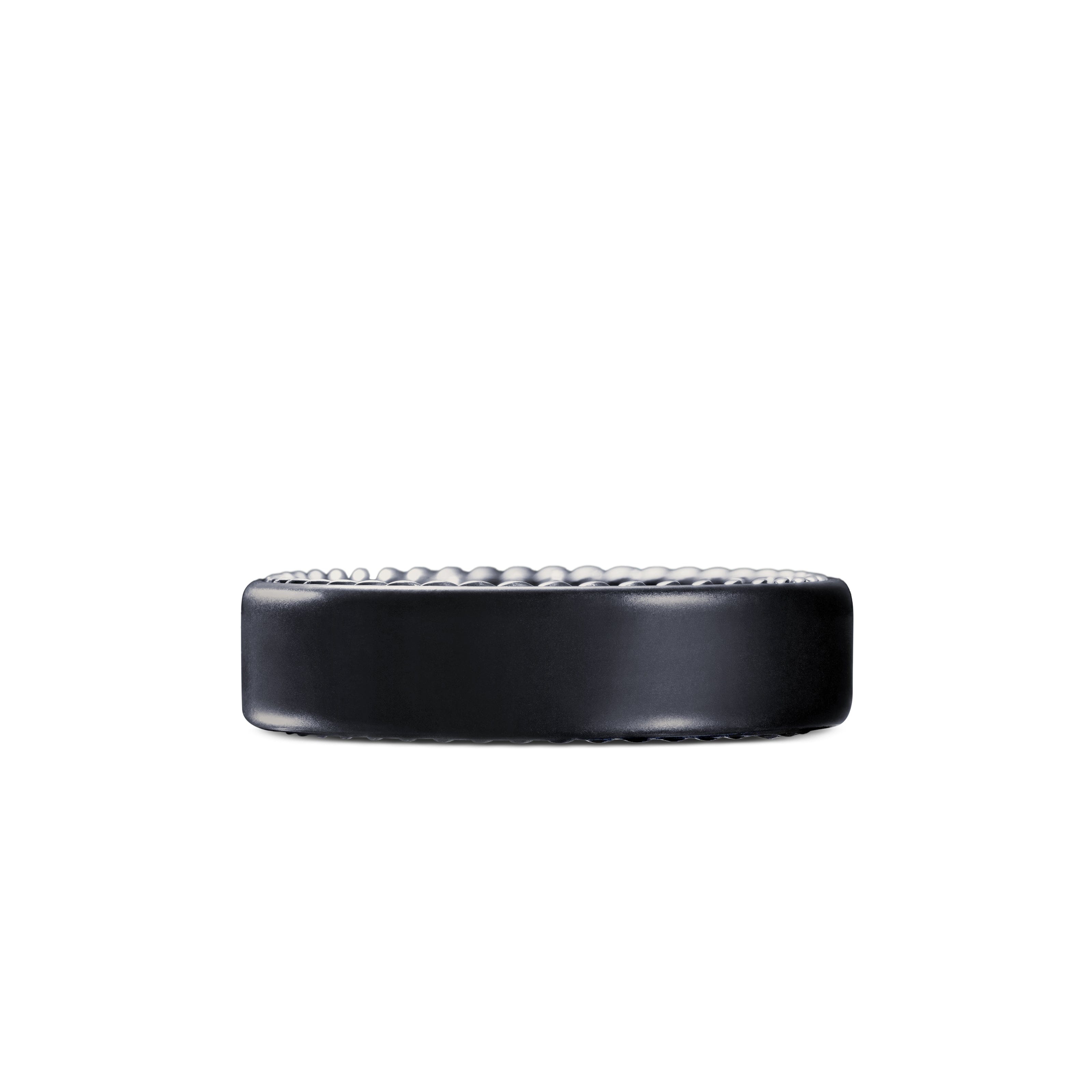 David Yurman Wedding Collection Ring in BLACK TITANIUM WITH STERLING SILVER