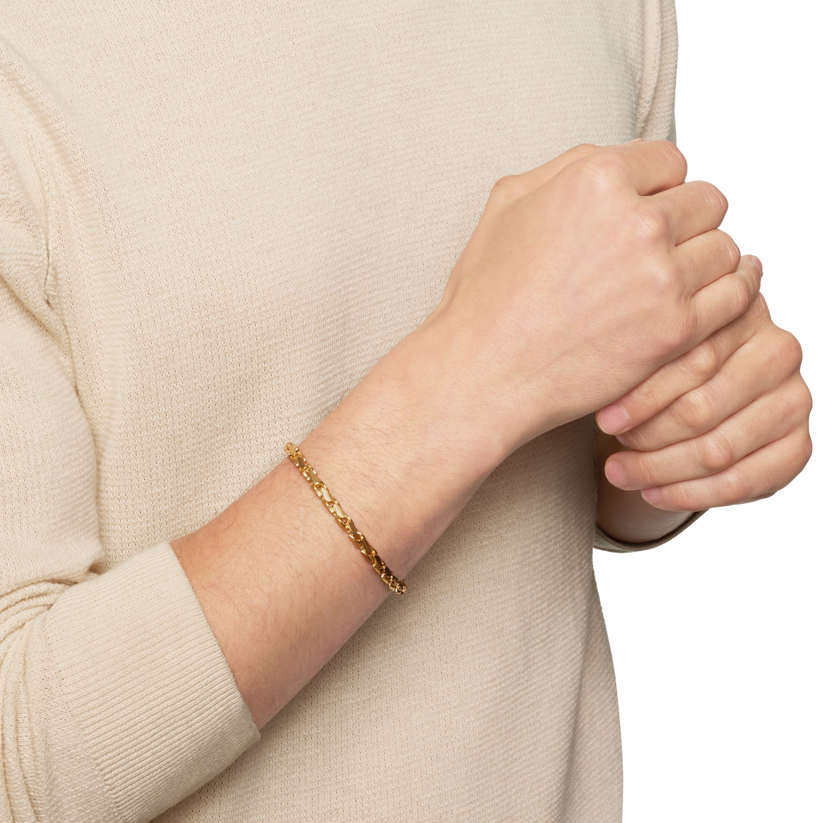 David Yurman Chain Collection Bracelet in 18K Yellow Gold