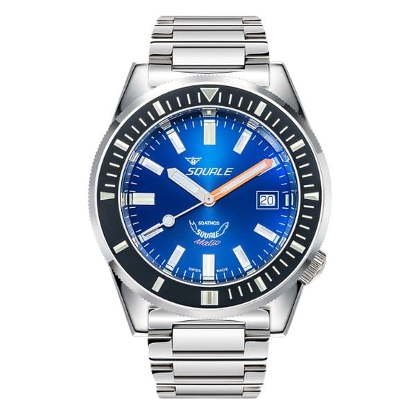 Squale Matic Dark Blue on Bracelet - MATICXSB.SQ22L