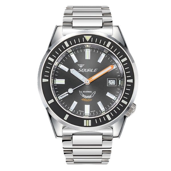 Squale Matic Grey on Bracelet - MATICXSA.SQ22L
