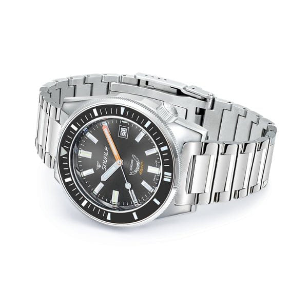 Squale Matic Grey on Bracelet - MATICXSA.SQ22L