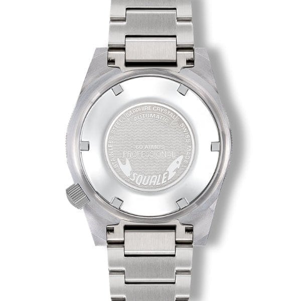 Squale Matic Satin Black on Bracelet - MATICXSG.SQ22B