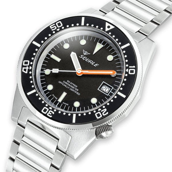 Squale 1521 Classic COSC on Bracelet - 1521COSCL.SQ20B