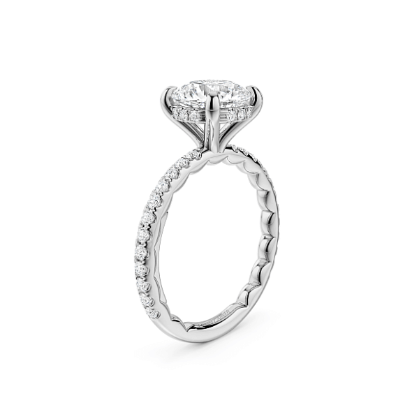 Noam Carver 14K White Gold Diamond Engagement Ring - LU002-01WS18-A