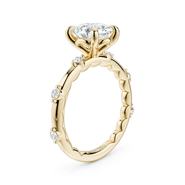 Noam Carver 14K Yellow Gold Pear Diamond Engagement Ring - LU017-02YM18-A