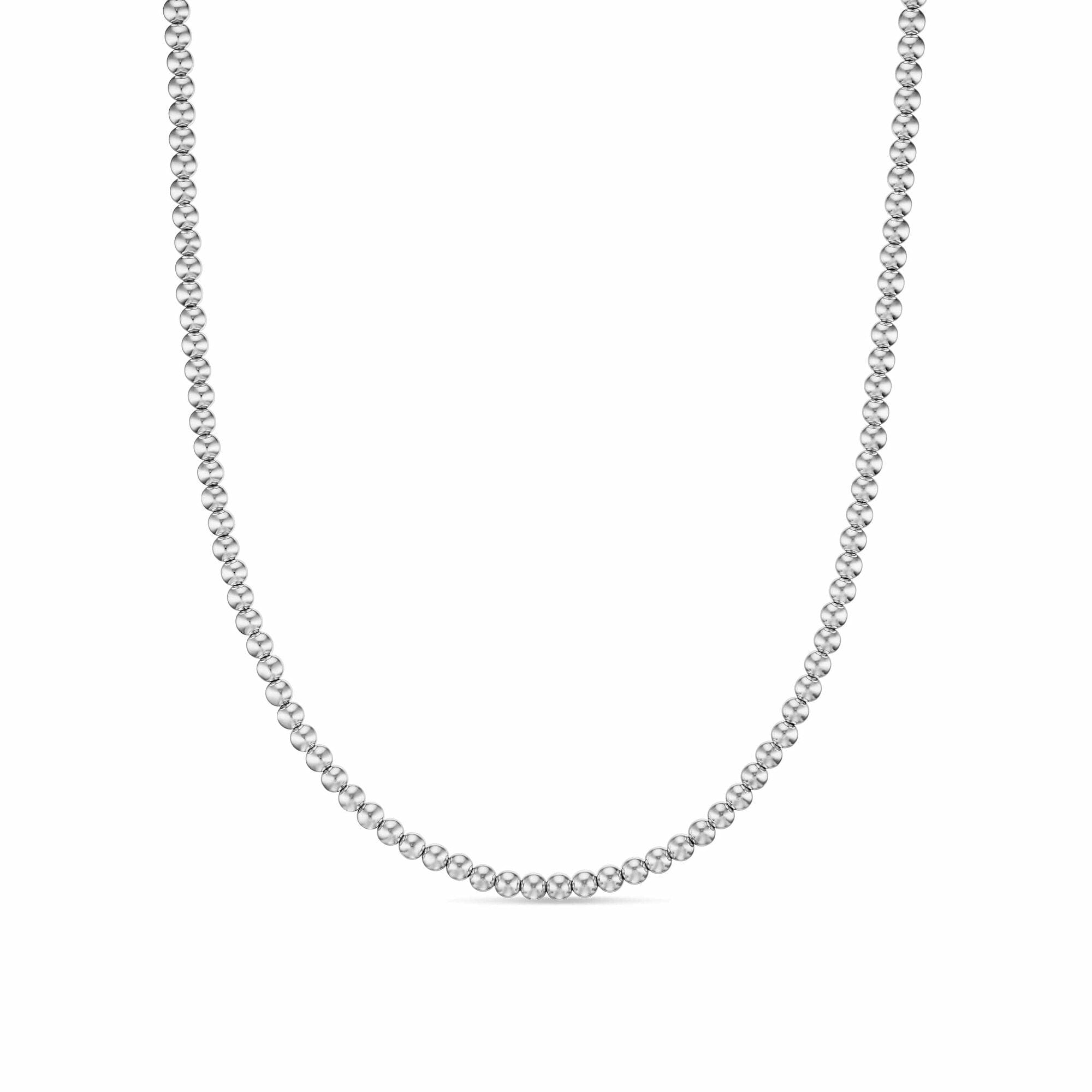 David Yurman Spiritual Beads Necklace in Sterling Silver, 4mm, 20"