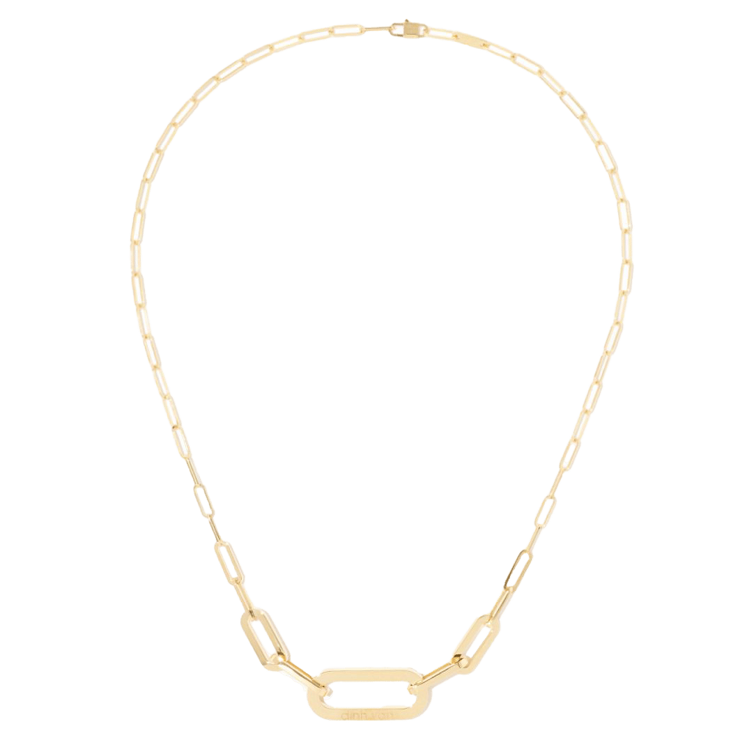 Dinh Van Maillon Yellow Gold Large Necklace