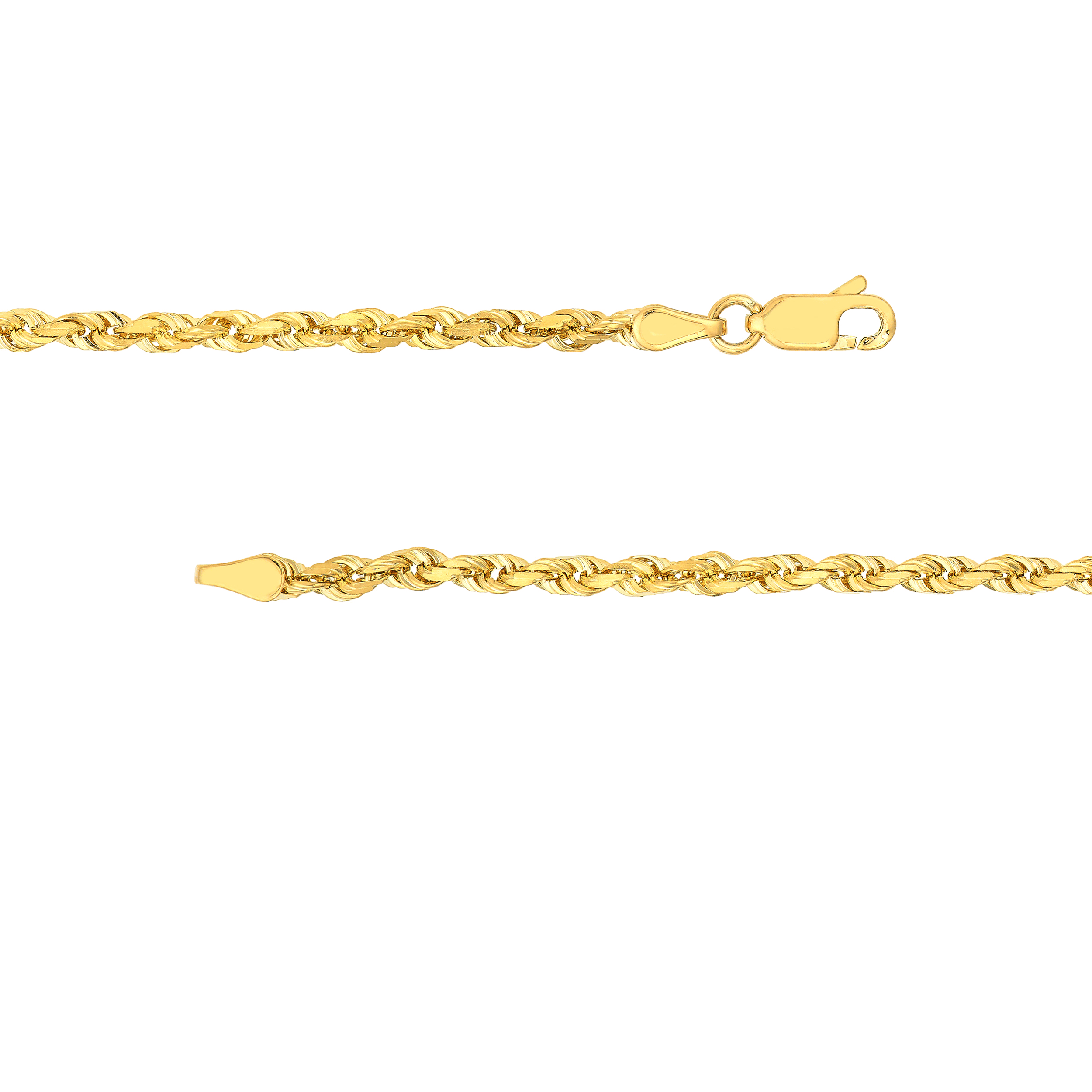 Sabel Collection Yellow Gold Rope Chain Bracelet