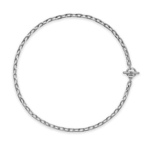 David Yurman DY Madison Toggle Chain Necklace in Sterling Silver, 18"