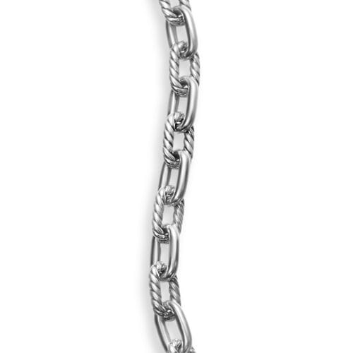 David Yurman DY Madison Toggle Chain Bracelet in Sterling Silver, 5.5mm, Size Medium