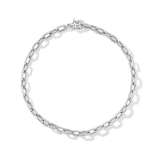 David Yurman DY Madison Chain Bracelet in Sterling Silver, Size Medium