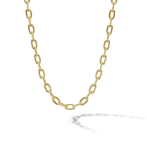David Yurman DY Madison Chain Necklace in 18K Yellow Gold
