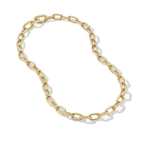 David Yurman DY Madison Chain Necklace in 18K Yellow Gold