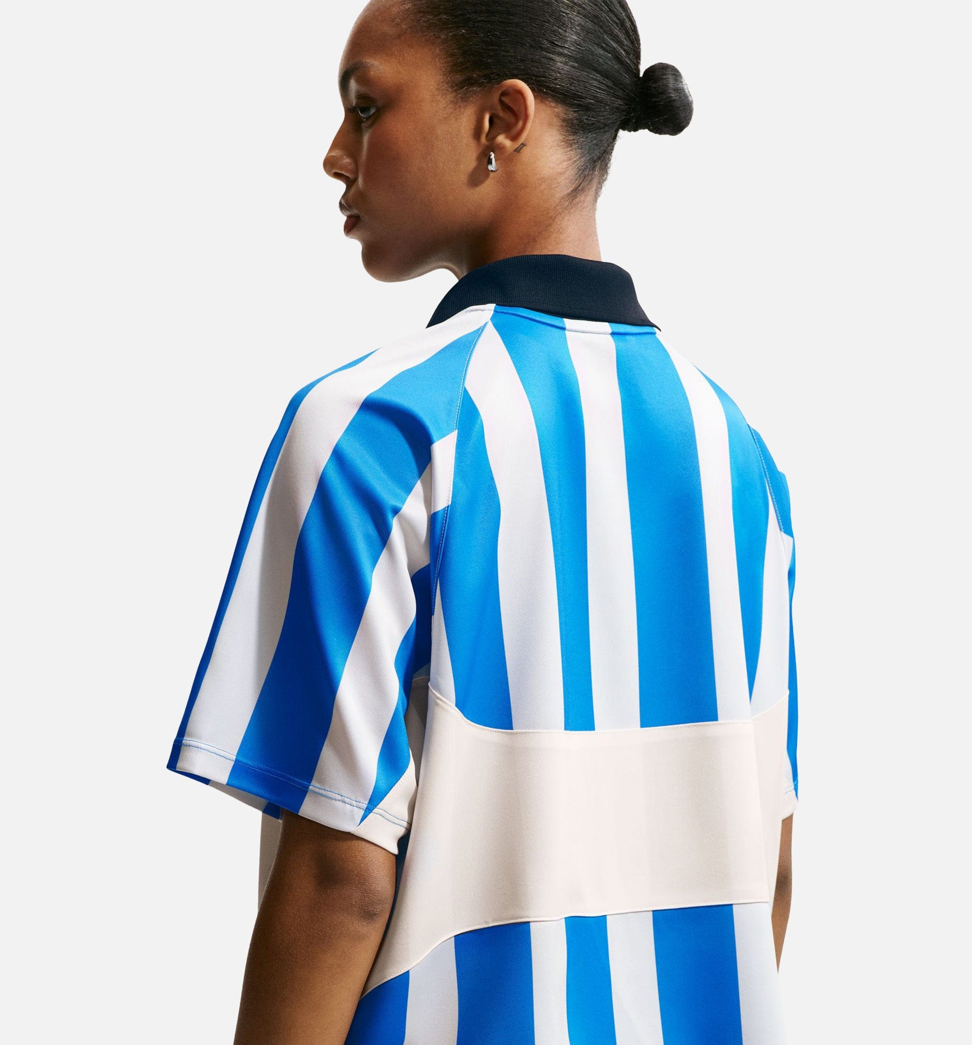 Nike Sportswear Oversized Womens Jersey - Light Photo Blue/Chalk/Black