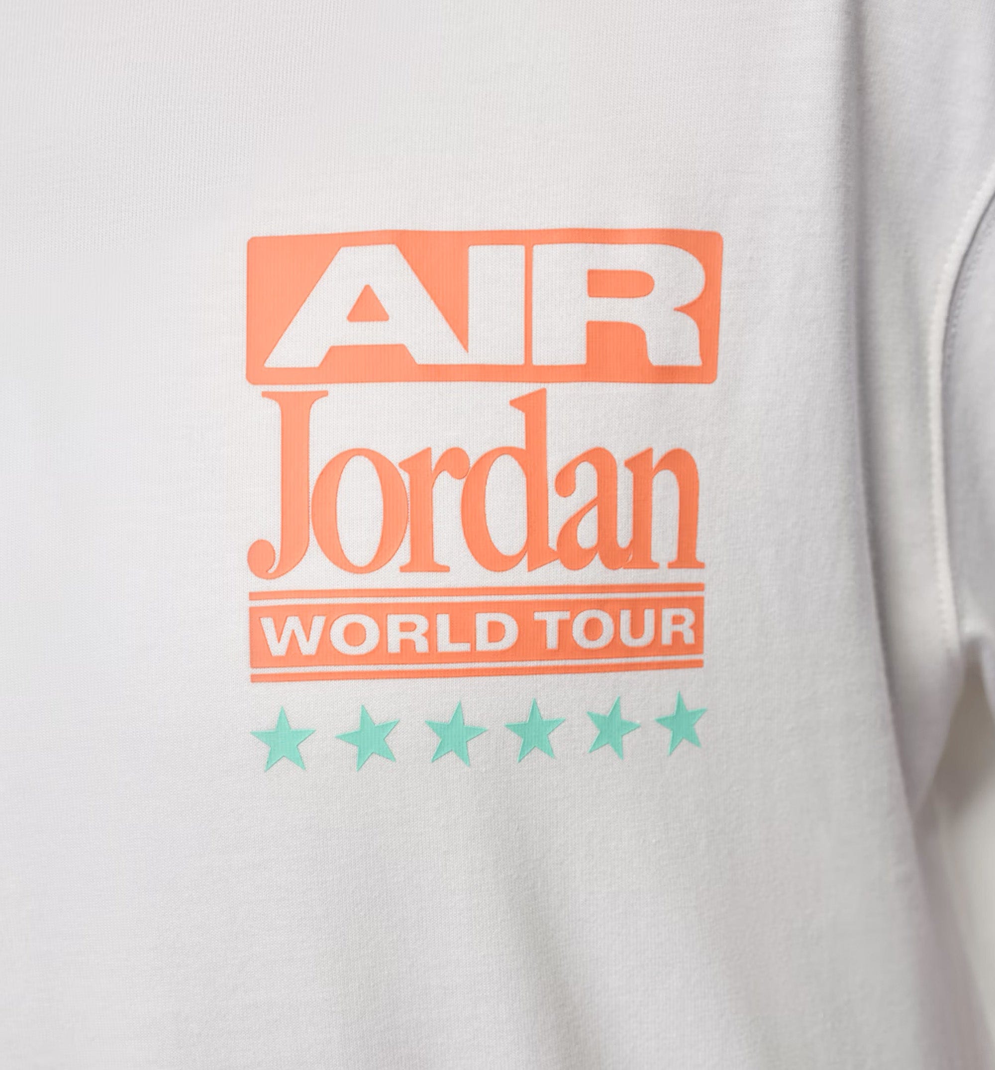 Air Jordan Flight Girlfriend Graphic Womens Short Sleeve Shirt - Sail