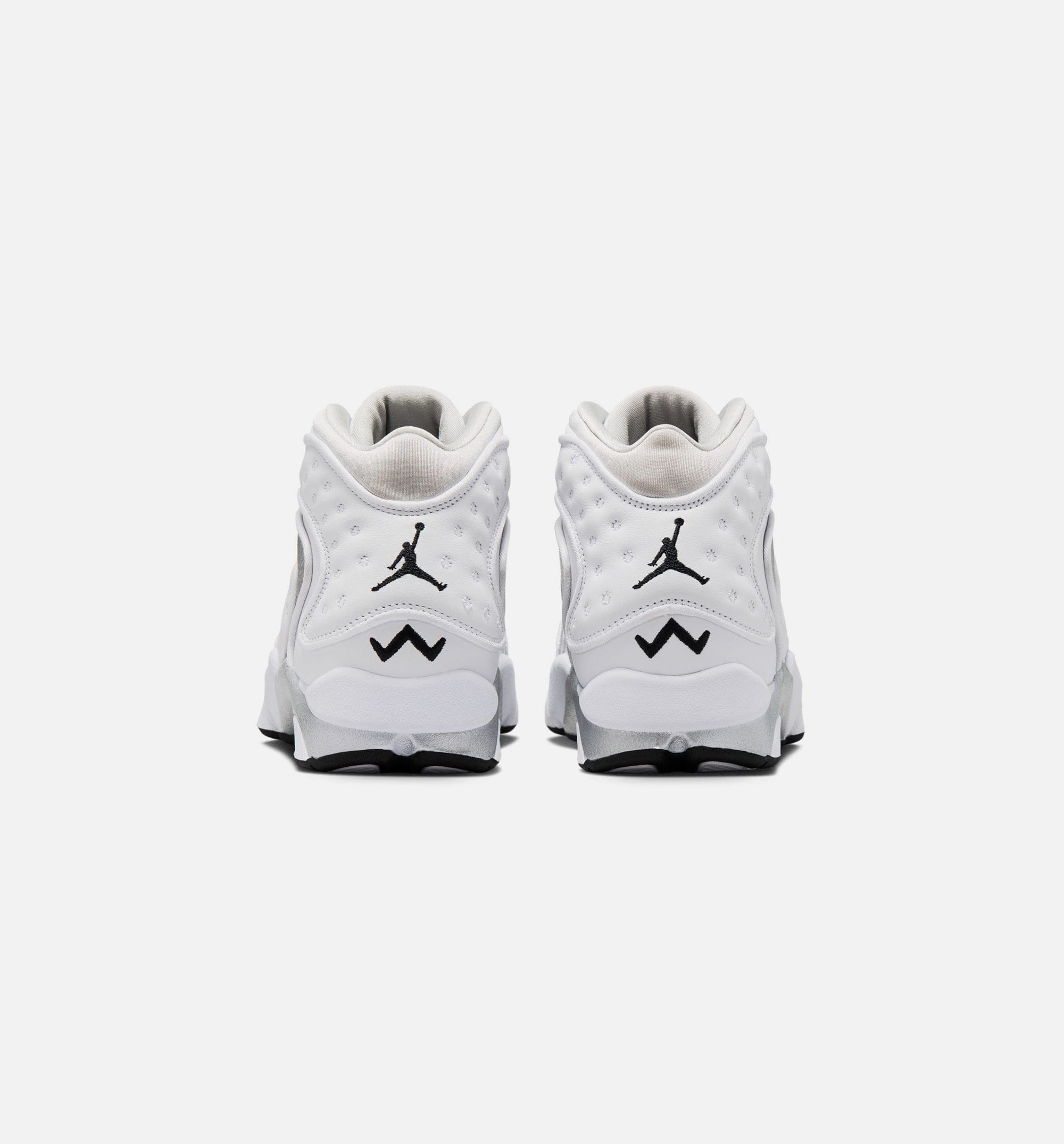 Air Jordan OG Womens Lifestyle Shoe - White/Black/Metallic Silver
