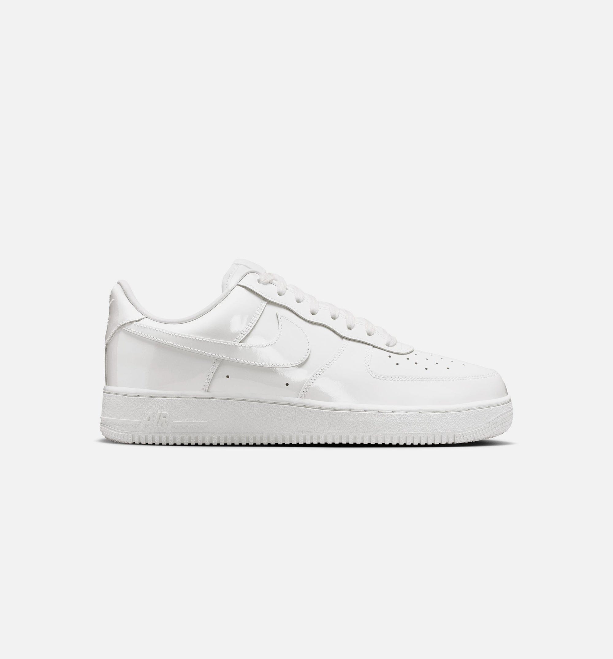 Nike Air Force 1 '07 Patent Leather Mens Lifestyle Shoe - White