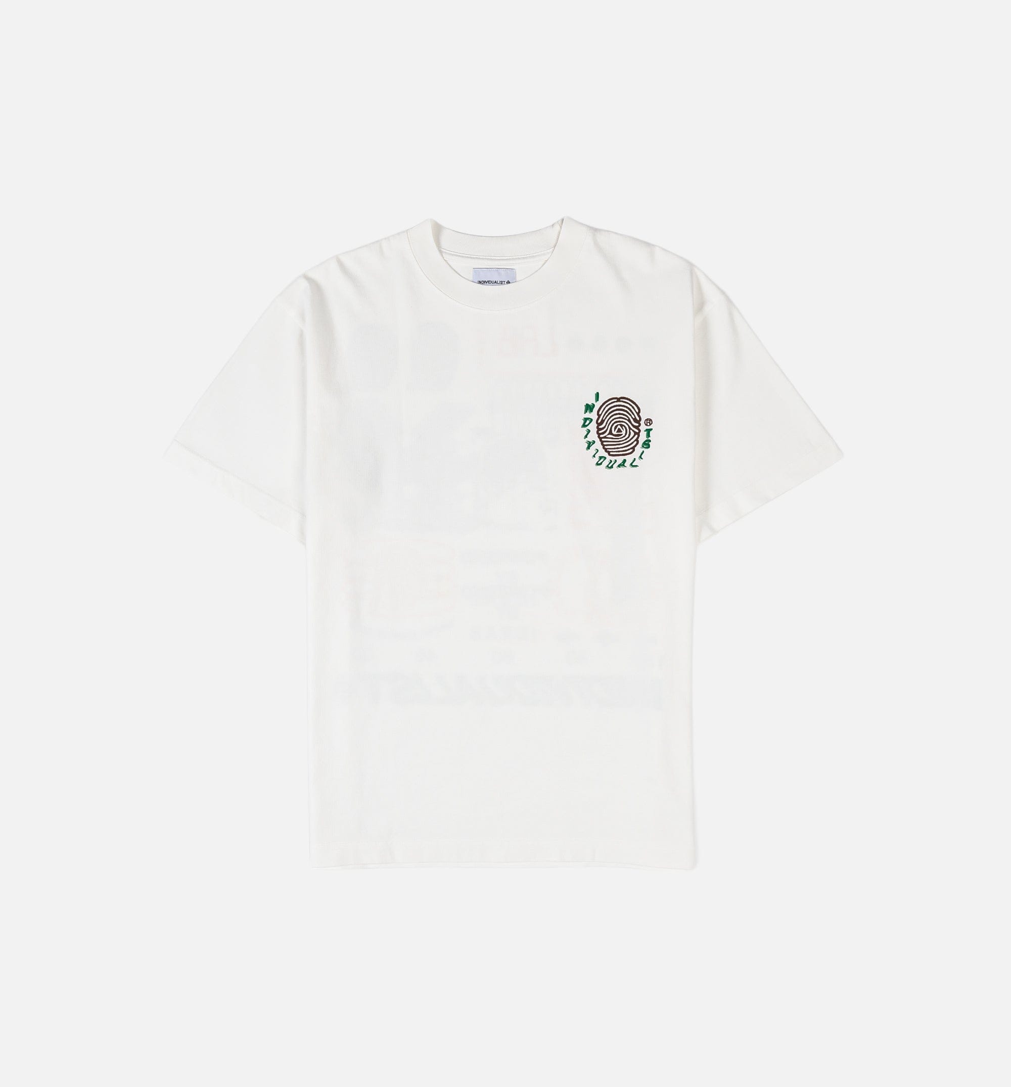 INDIVIDUALIST Flash Sheet Mens Short Sleeve Shirt - Whte